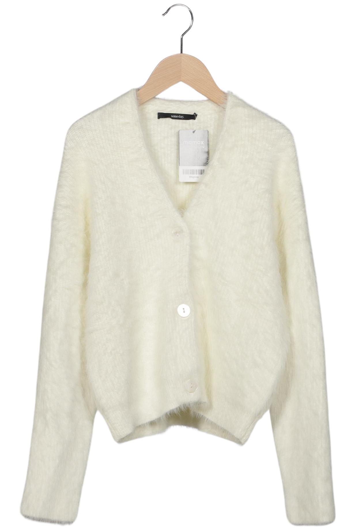 

someday. Damen Strickjacke, cremeweiß, Gr. 36