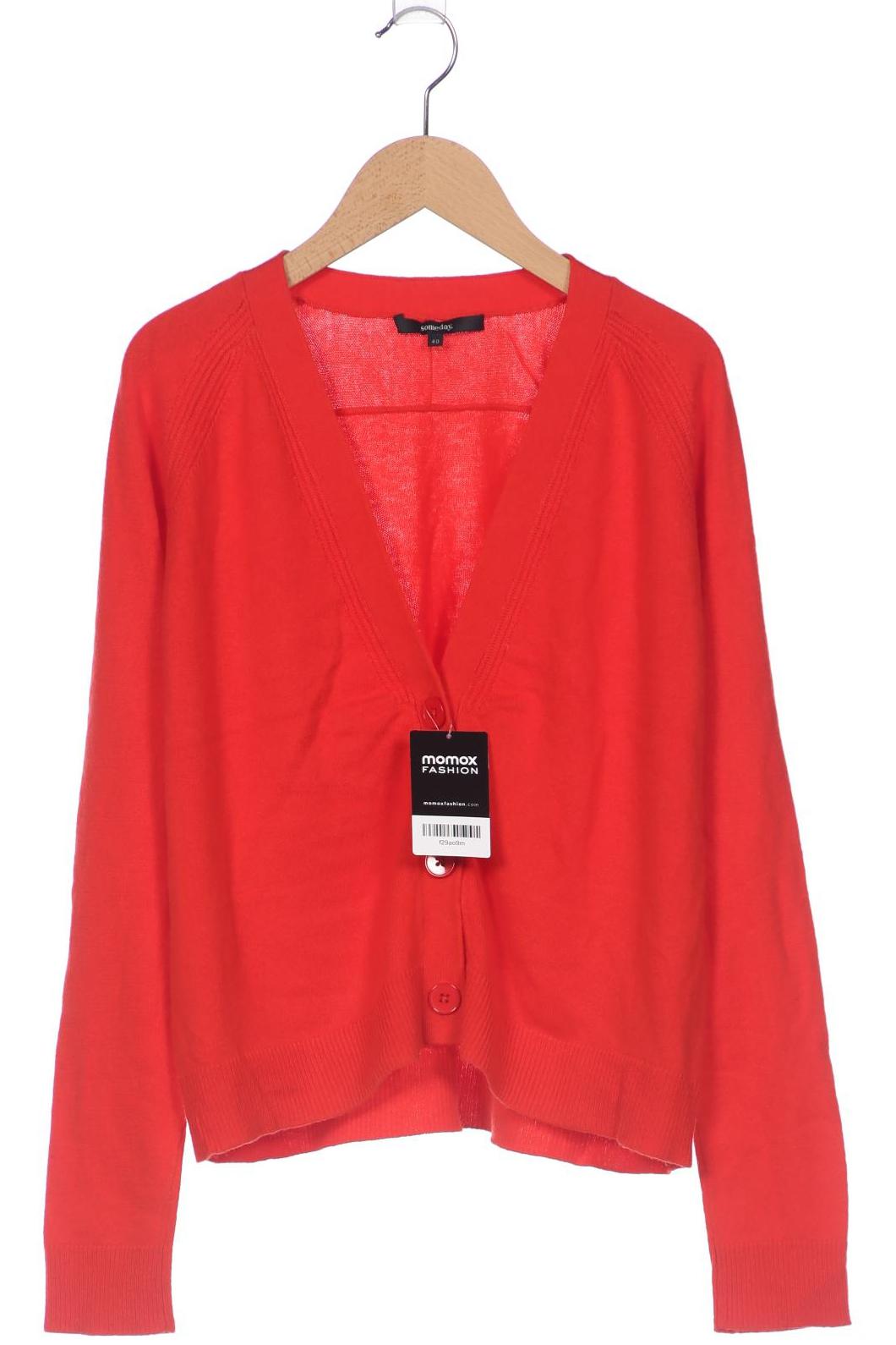 

someday. Damen Strickjacke, rot, Gr. 40