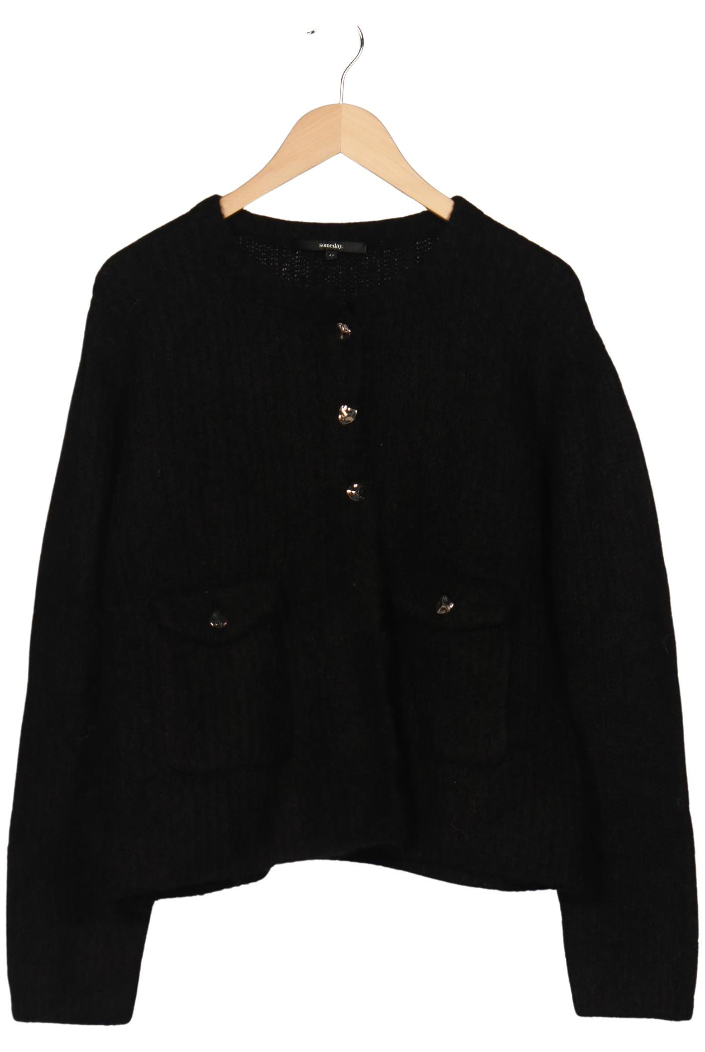 

someday. Damen Strickjacke, schwarz, Gr. 42