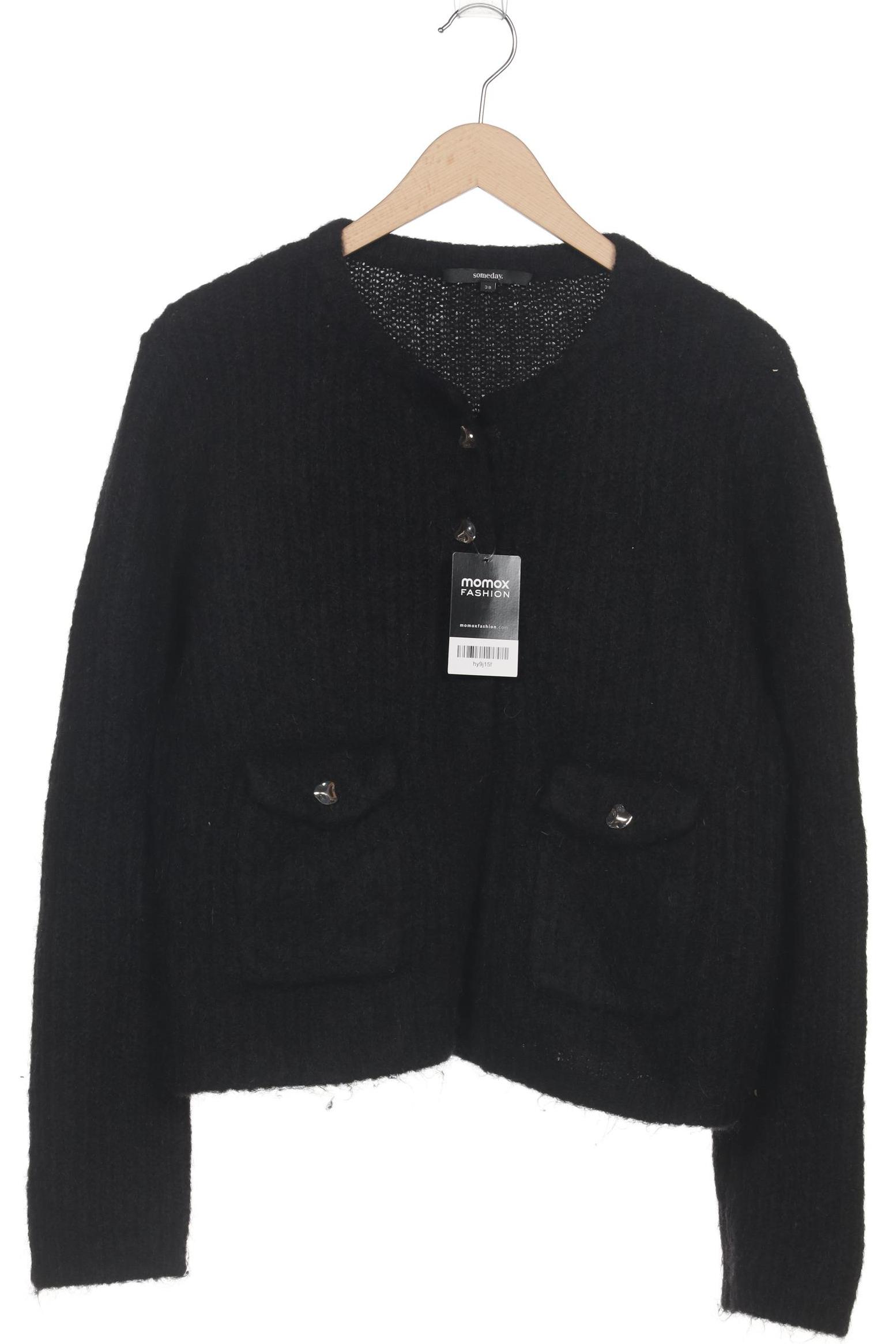 

someday. Damen Strickjacke, schwarz, Gr. 38