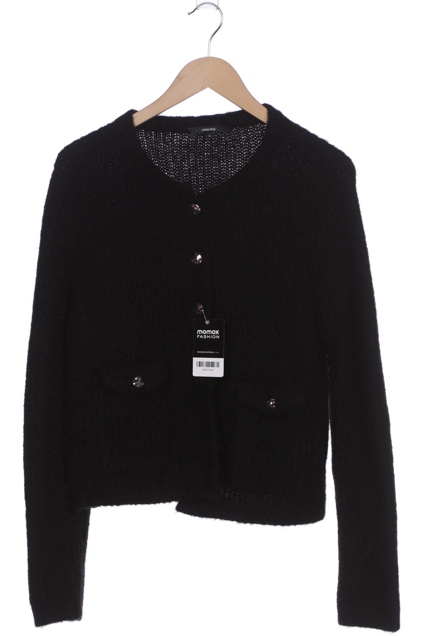 

someday. Damen Strickjacke, schwarz, Gr. 36