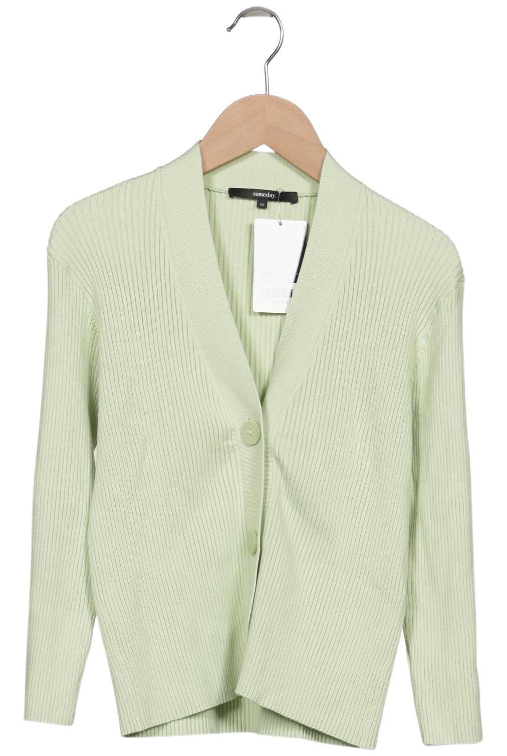 

someday. Damen Strickjacke, grün, Gr. 36