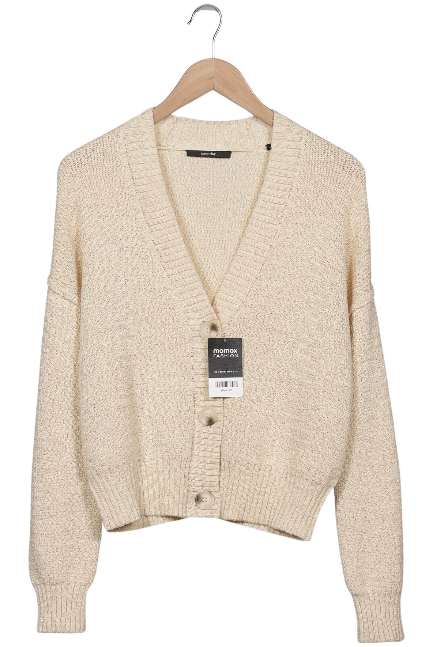 

someday. Damen Strickjacke, cremeweiß, Gr. 36
