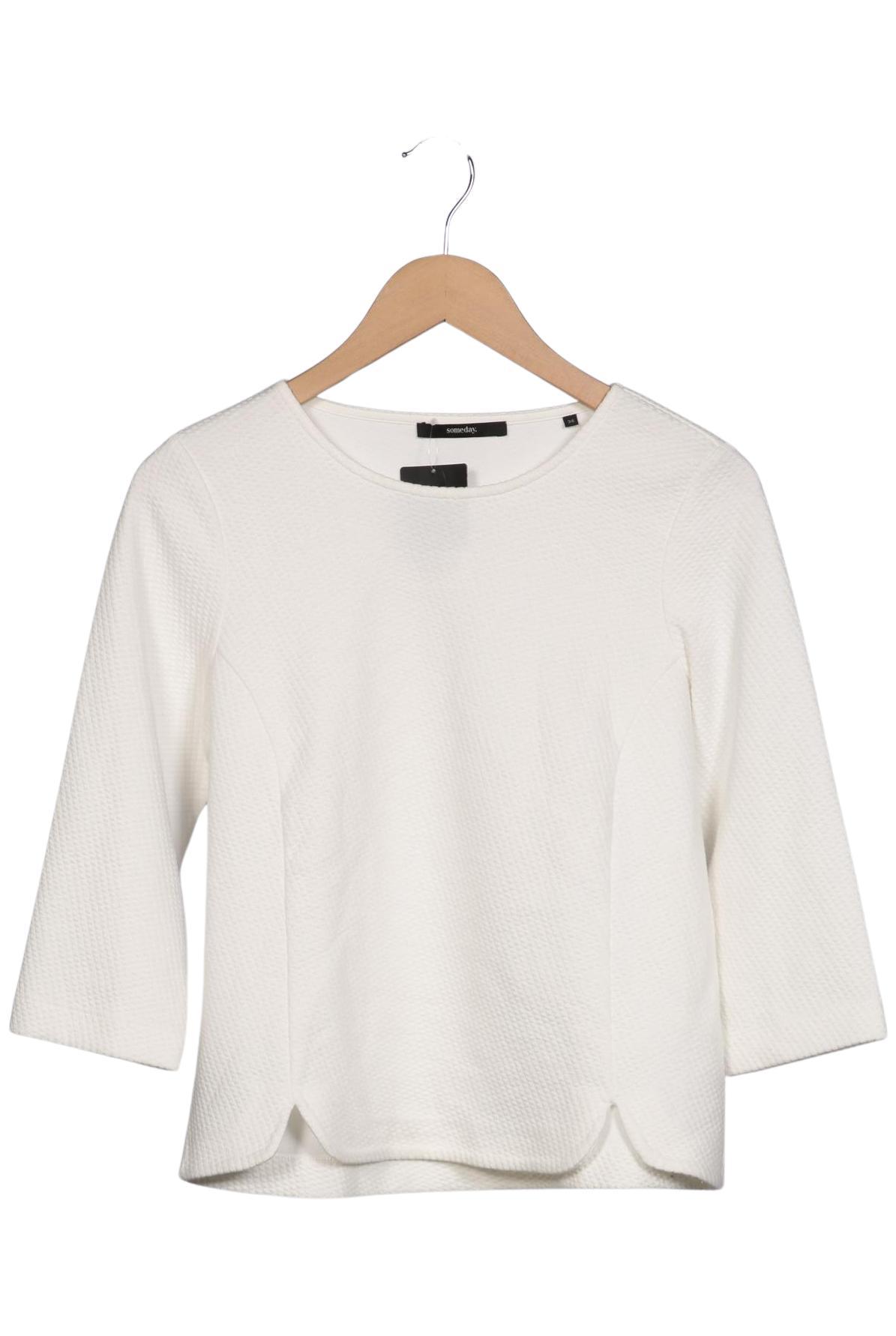 

someday. Damen Sweatshirt, weiß, Gr. 36