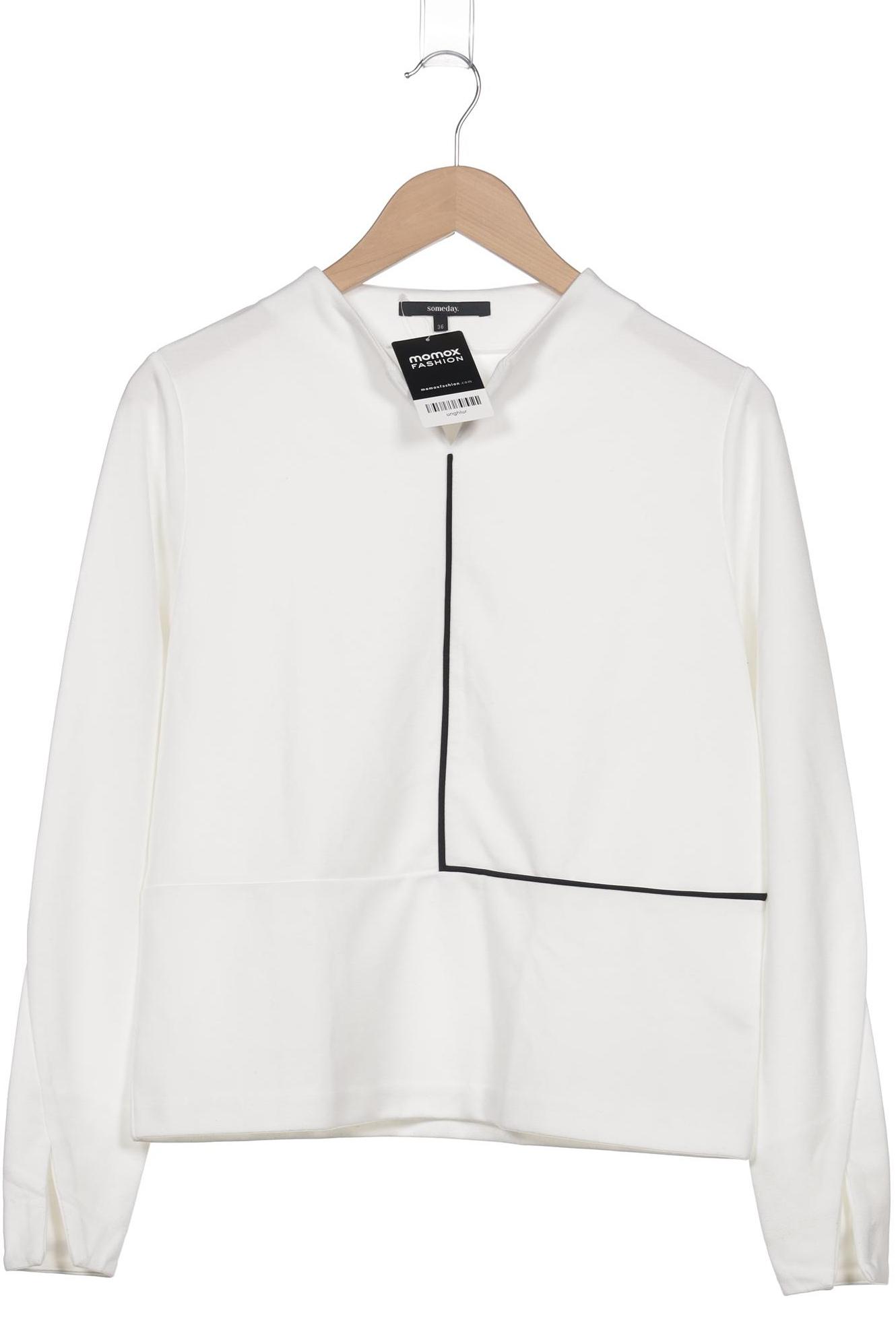 

someday. Damen Sweatshirt, weiß, Gr. 36