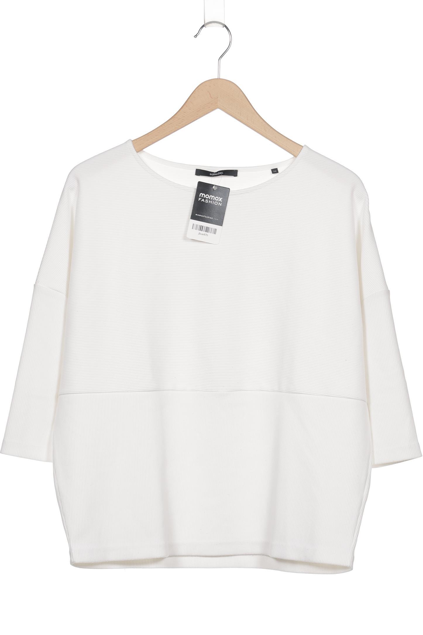 

someday. Damen Sweatshirt, weiß, Gr. 36