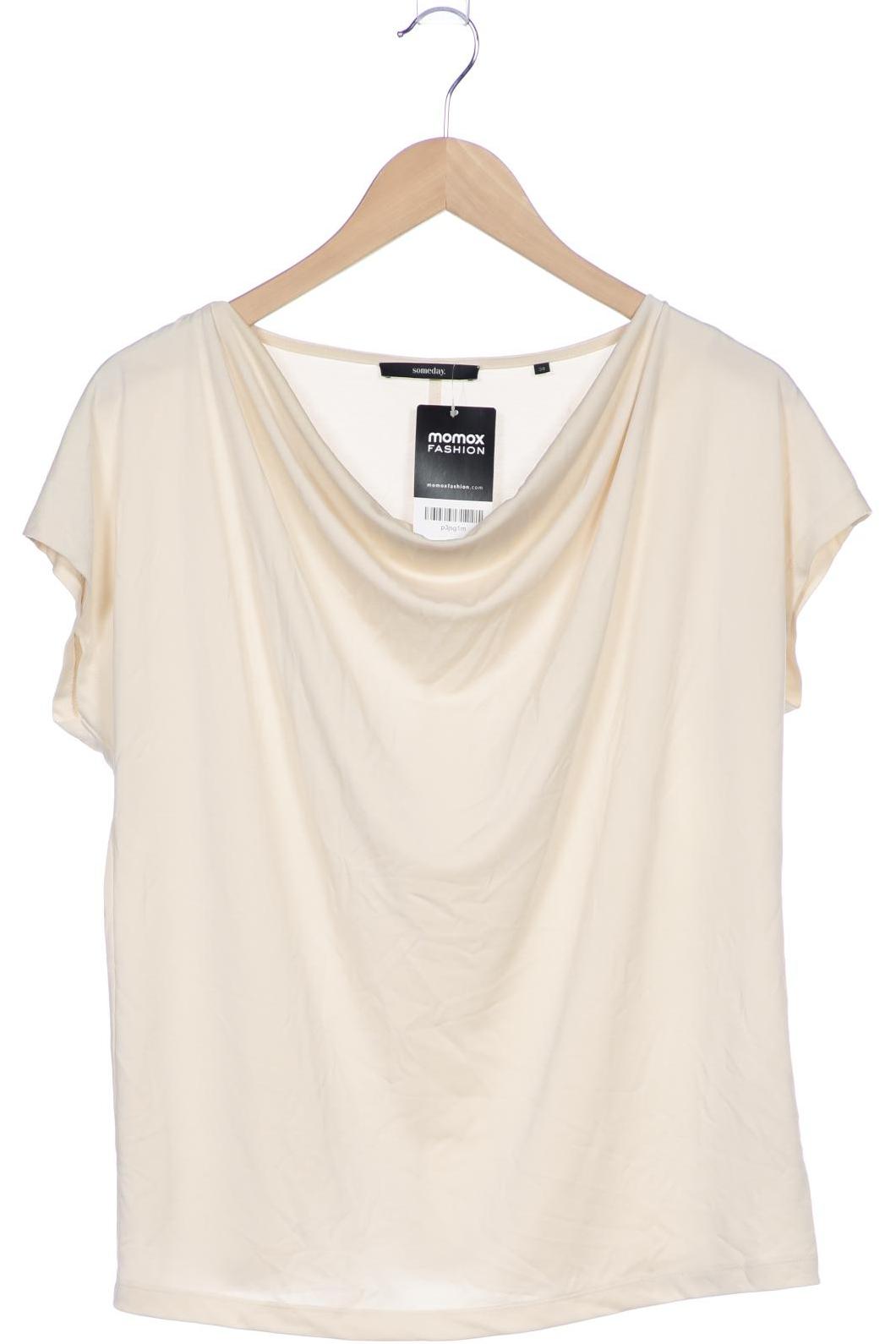 

someday. Damen T-Shirt, cremeweiß, Gr. 38