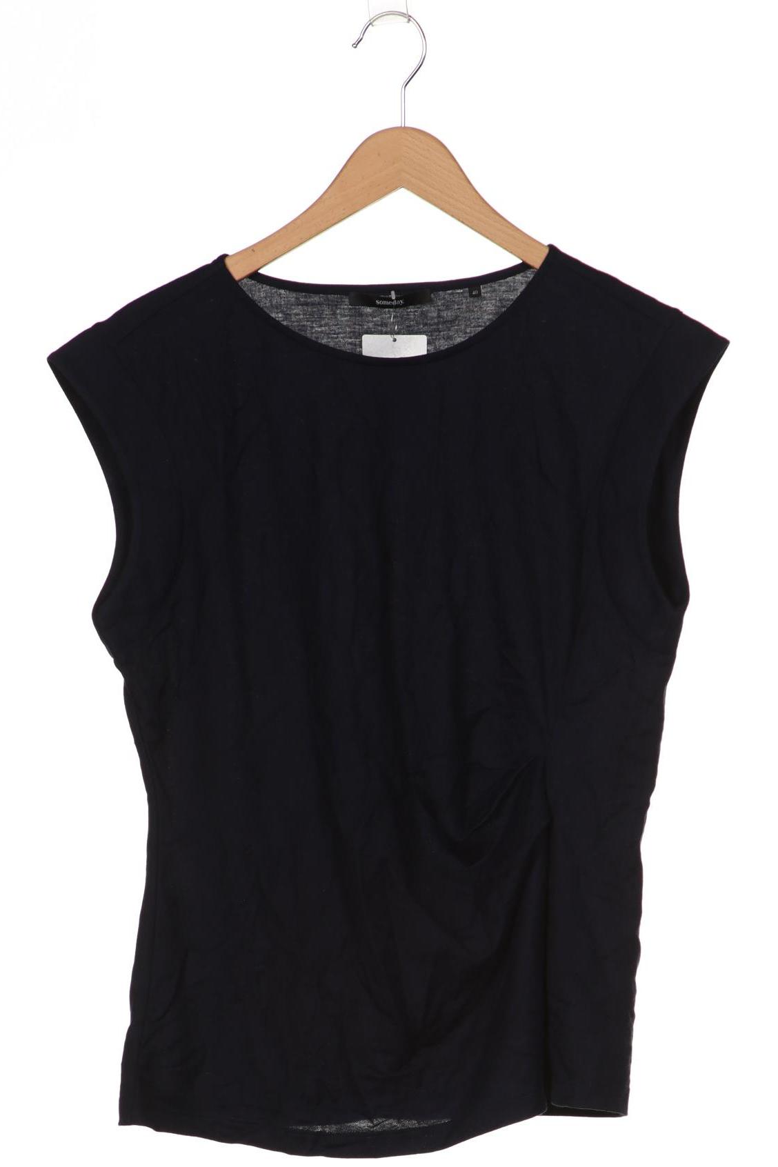 

someday. Damen T-Shirt, marineblau
