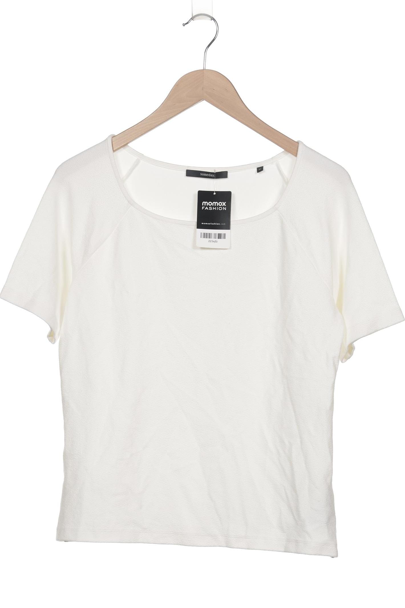 

someday. Damen T-Shirt, cremeweiß, Gr. 42