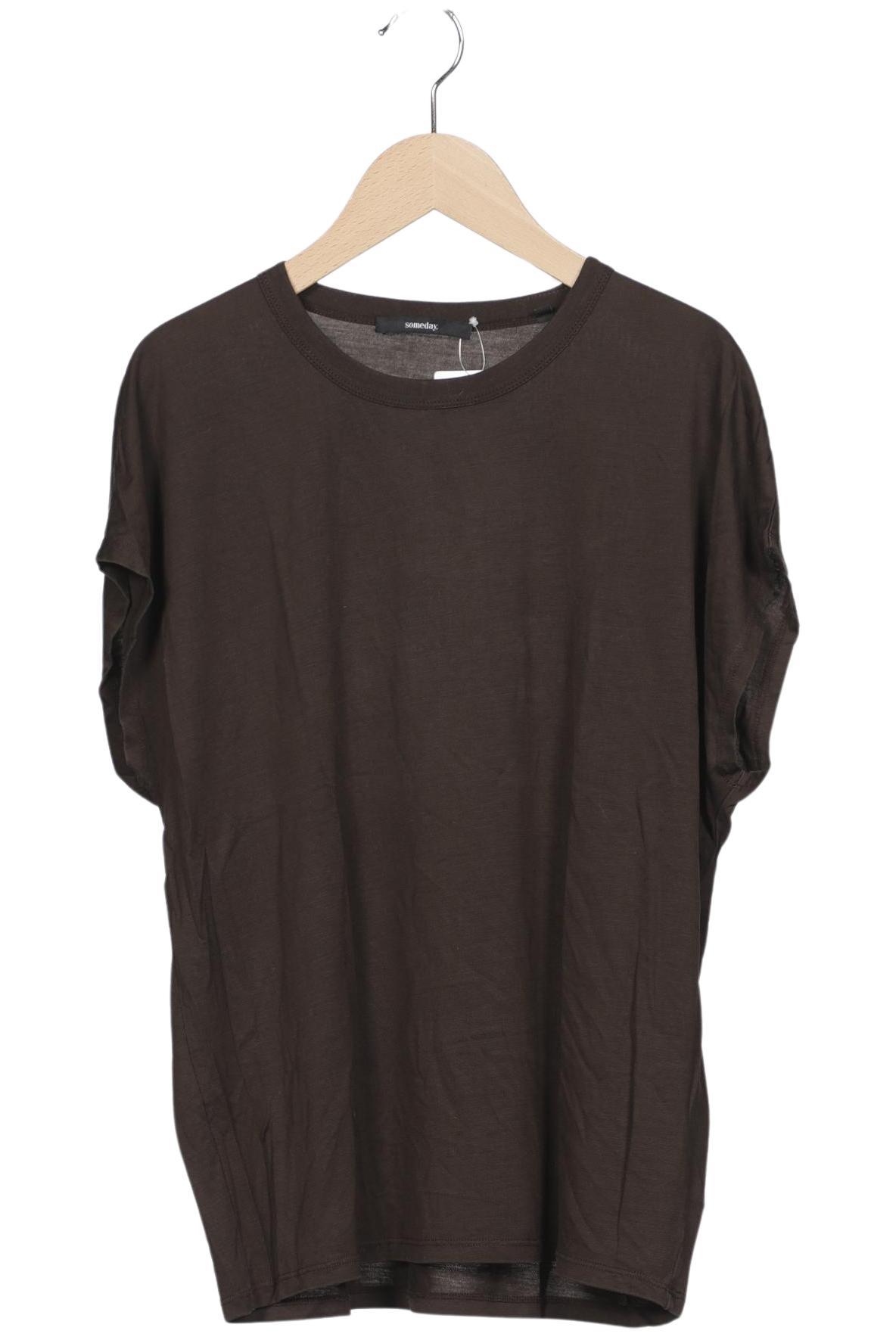 

someday. Damen T-Shirt, braun, Gr. 36