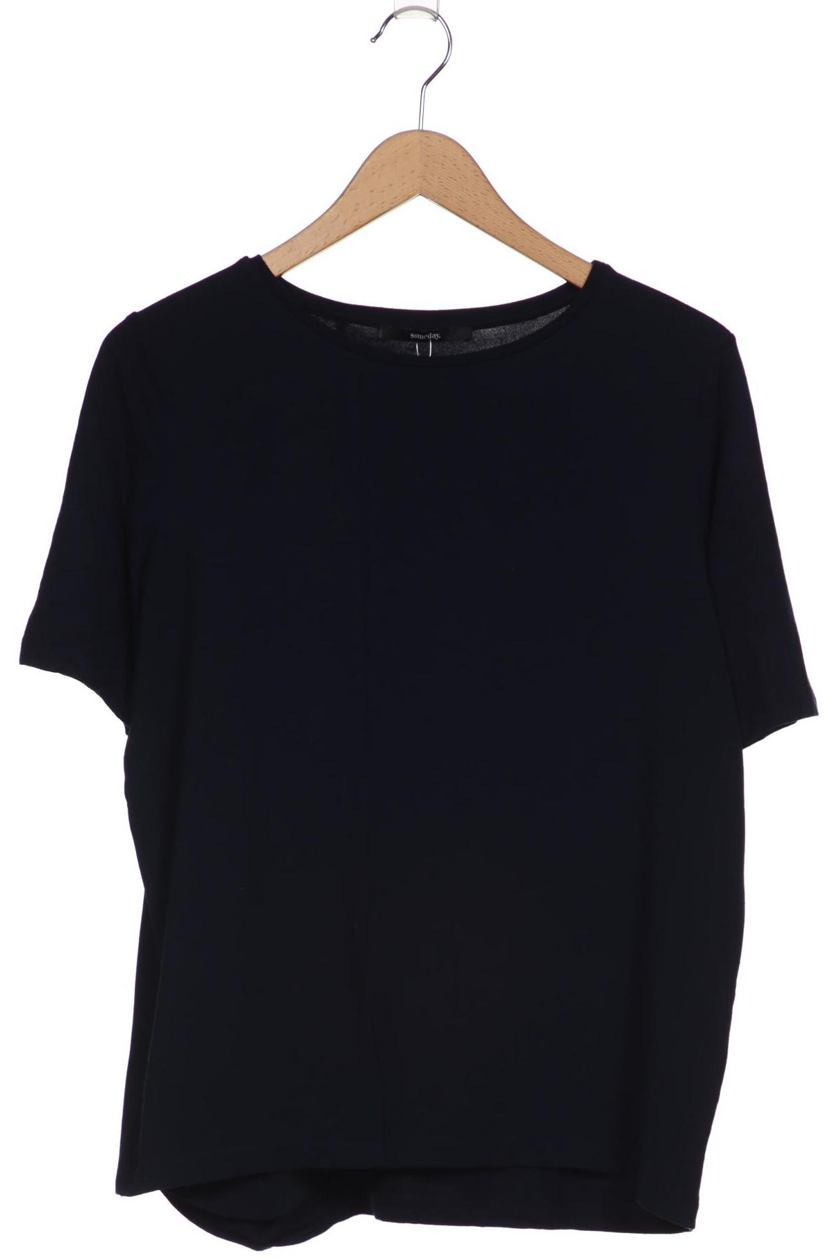 

someday. Damen T-Shirt, marineblau