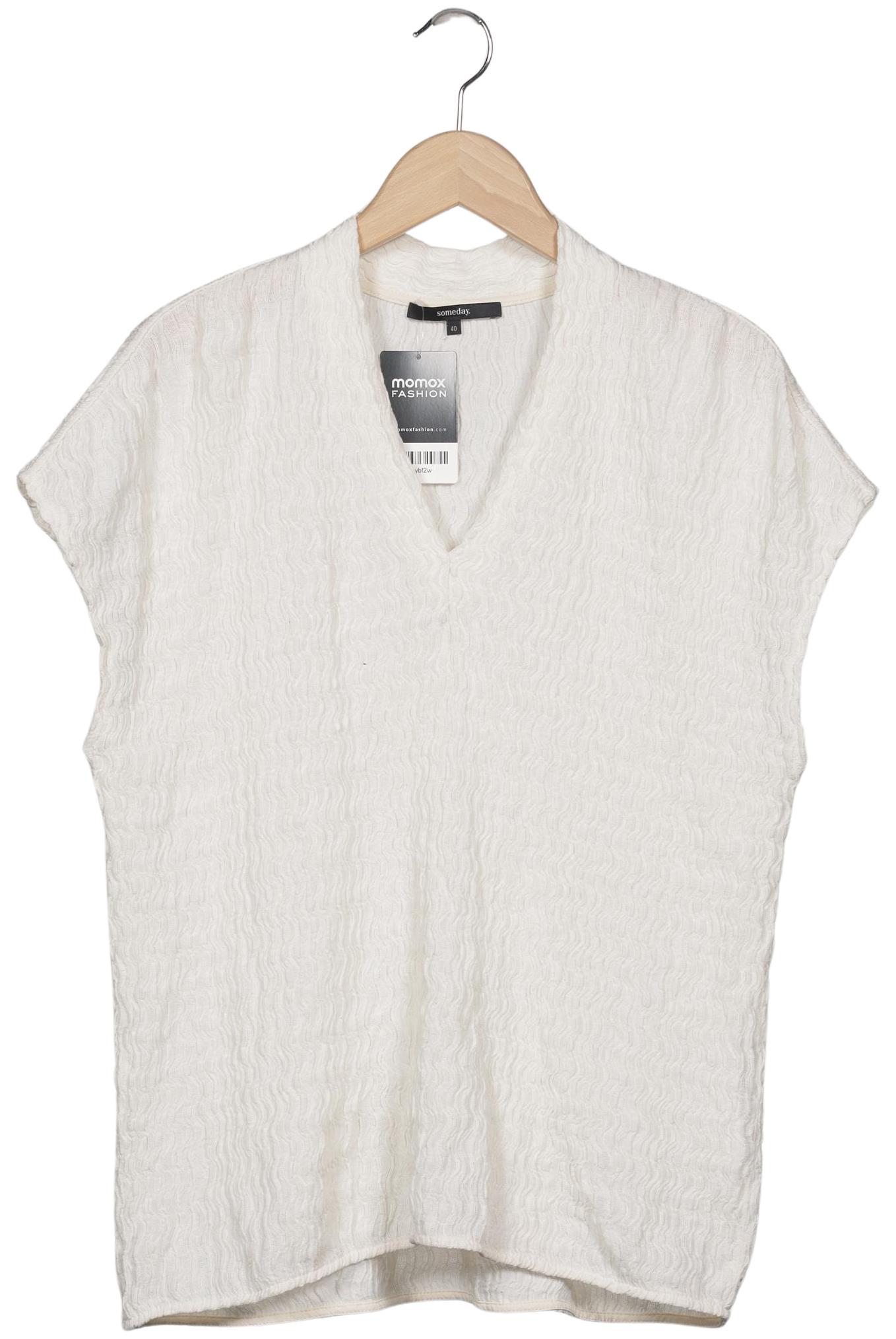 

someday. Damen T-Shirt, cremeweiß, Gr. 40