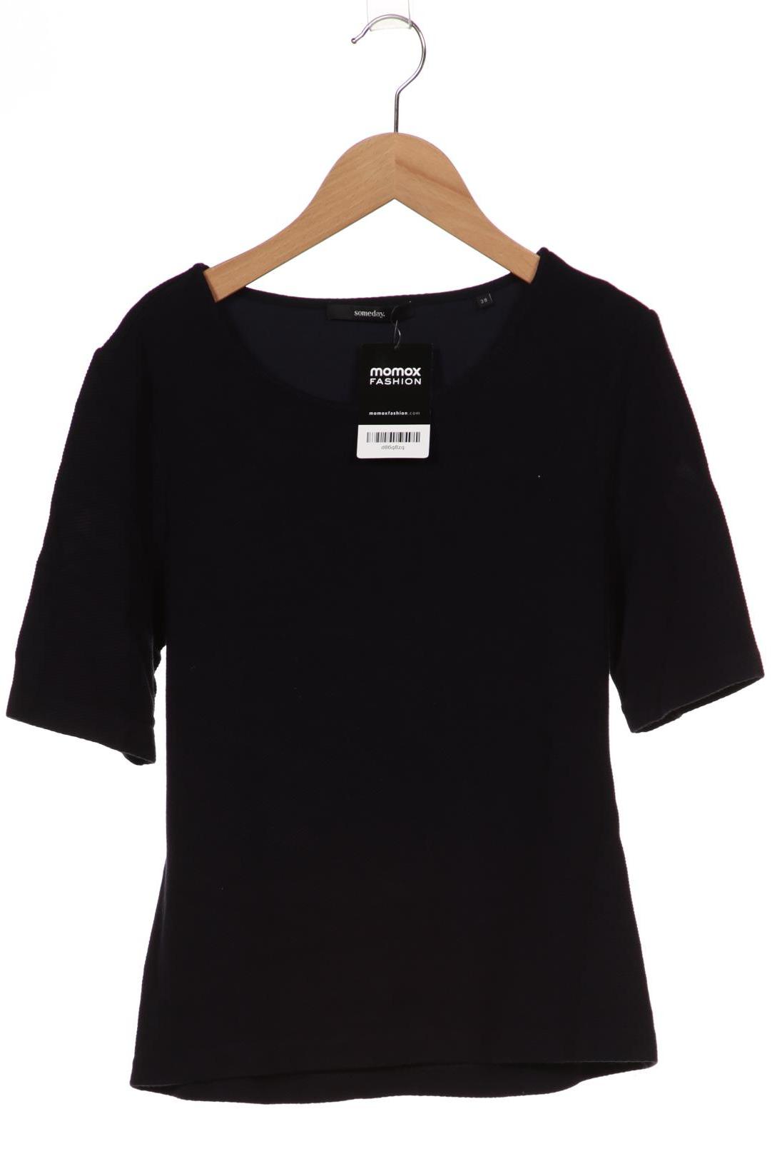

someday. Damen T-Shirt, marineblau