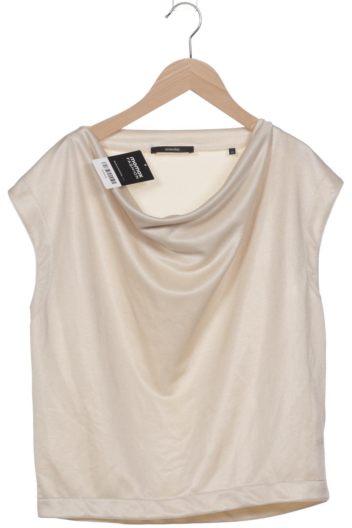 

someday. Damen T-Shirt, cremeweiß, Gr. 36