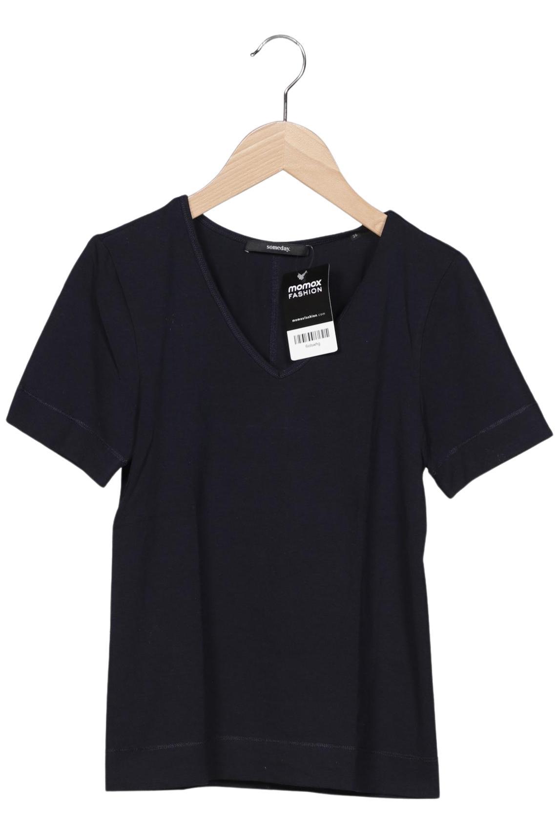 

someday. Damen T-Shirt, marineblau, Gr. 36