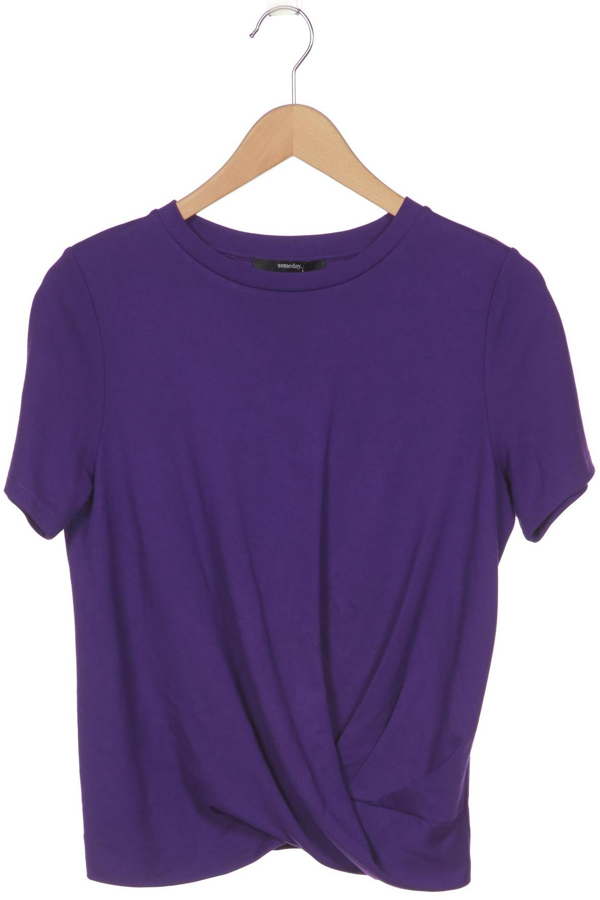 

someday. Damen T-Shirt, flieder