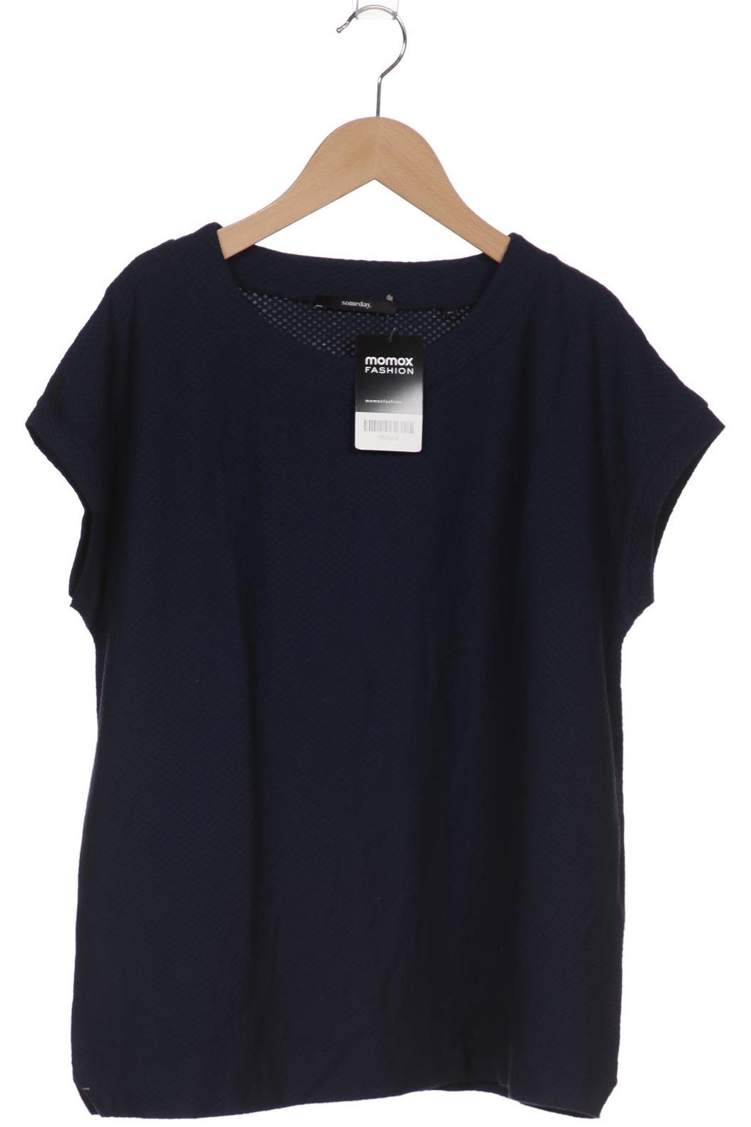 

someday. Damen T-Shirt, marineblau