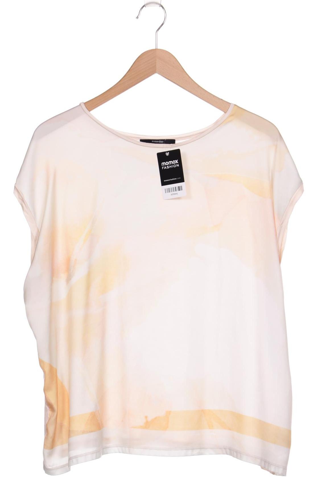 

someday. Damen T-Shirt, cremeweiß
