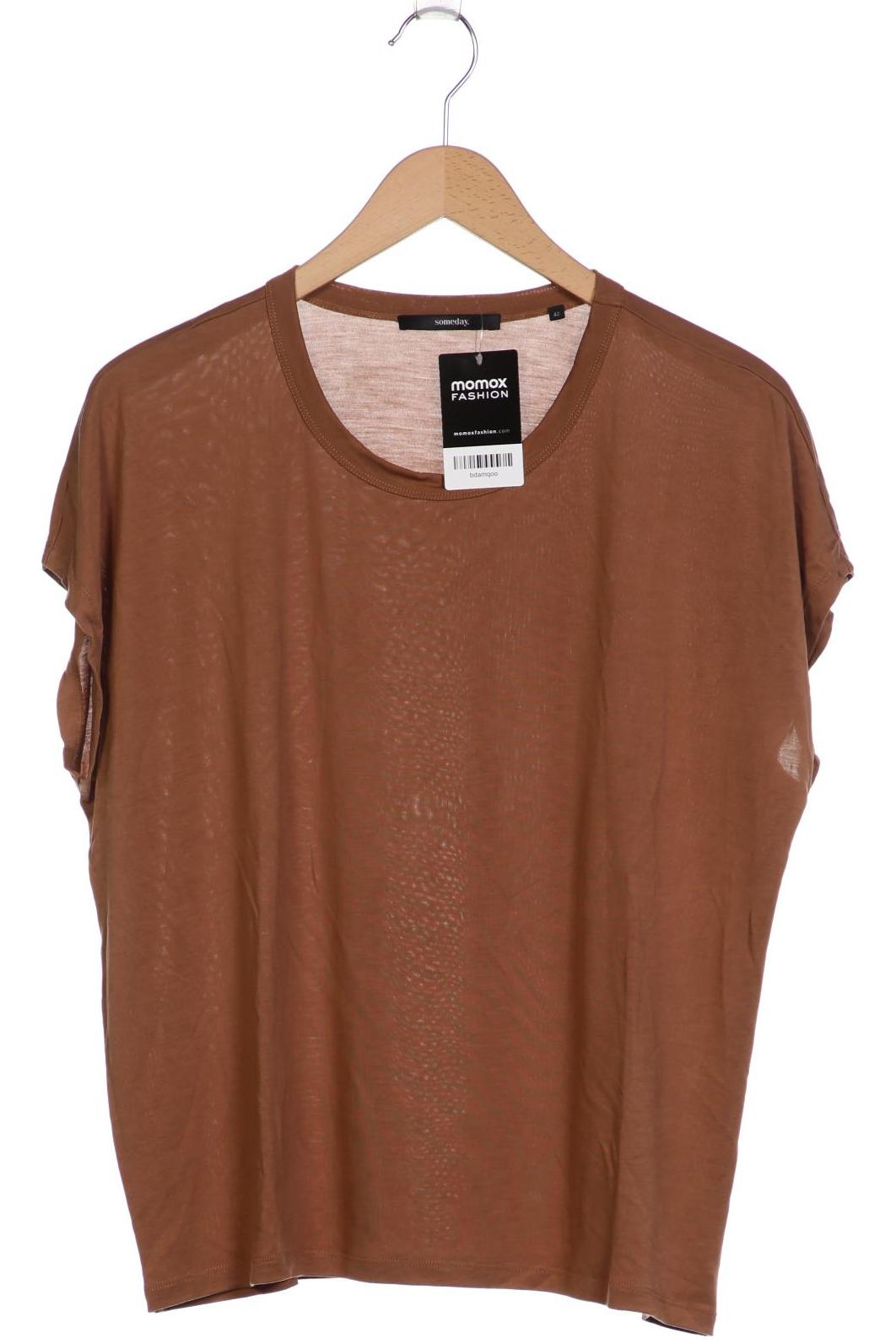 

someday. Damen T-Shirt, braun, Gr. 42