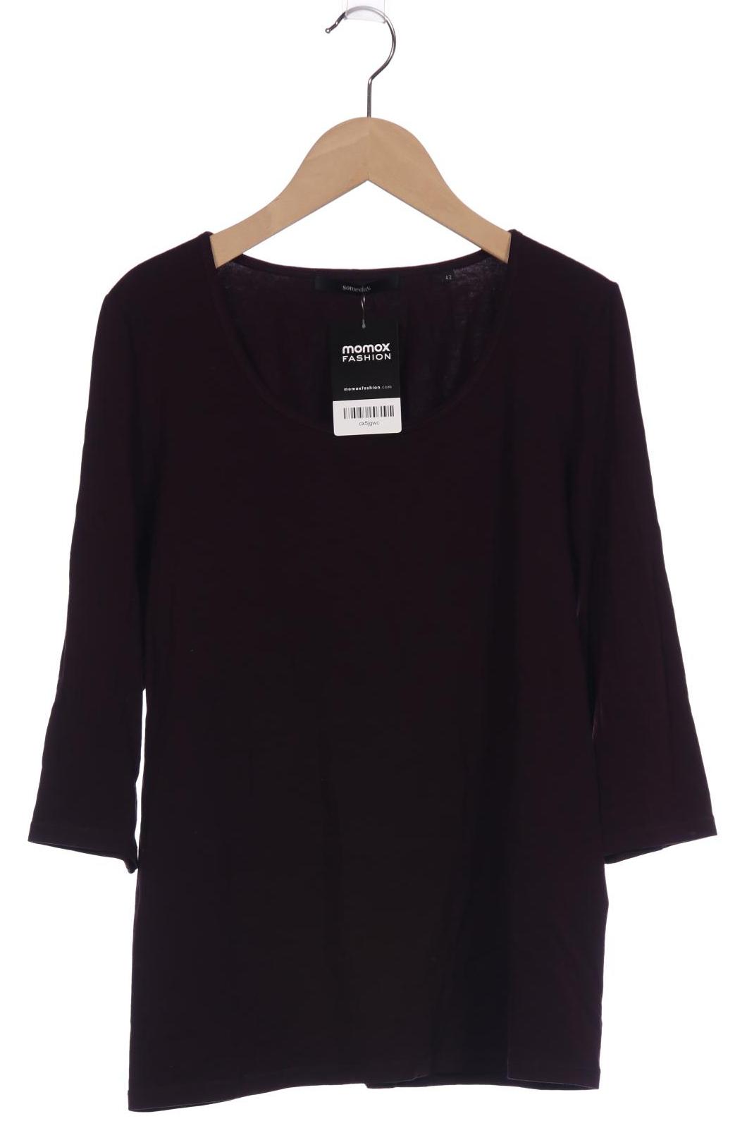 

someday. Damen T-Shirt, bordeaux