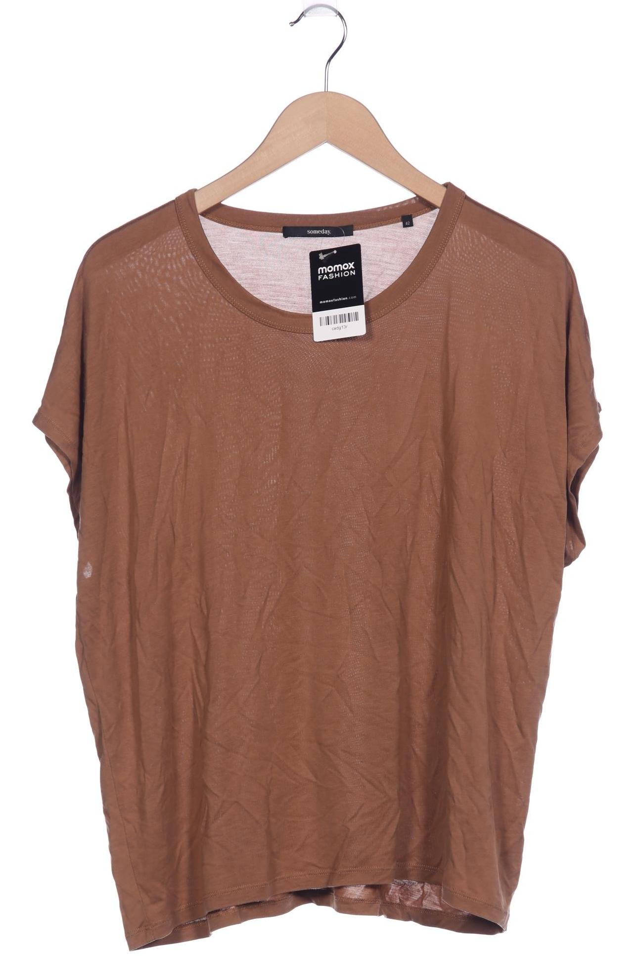

someday. Damen T-Shirt, braun, Gr. 42
