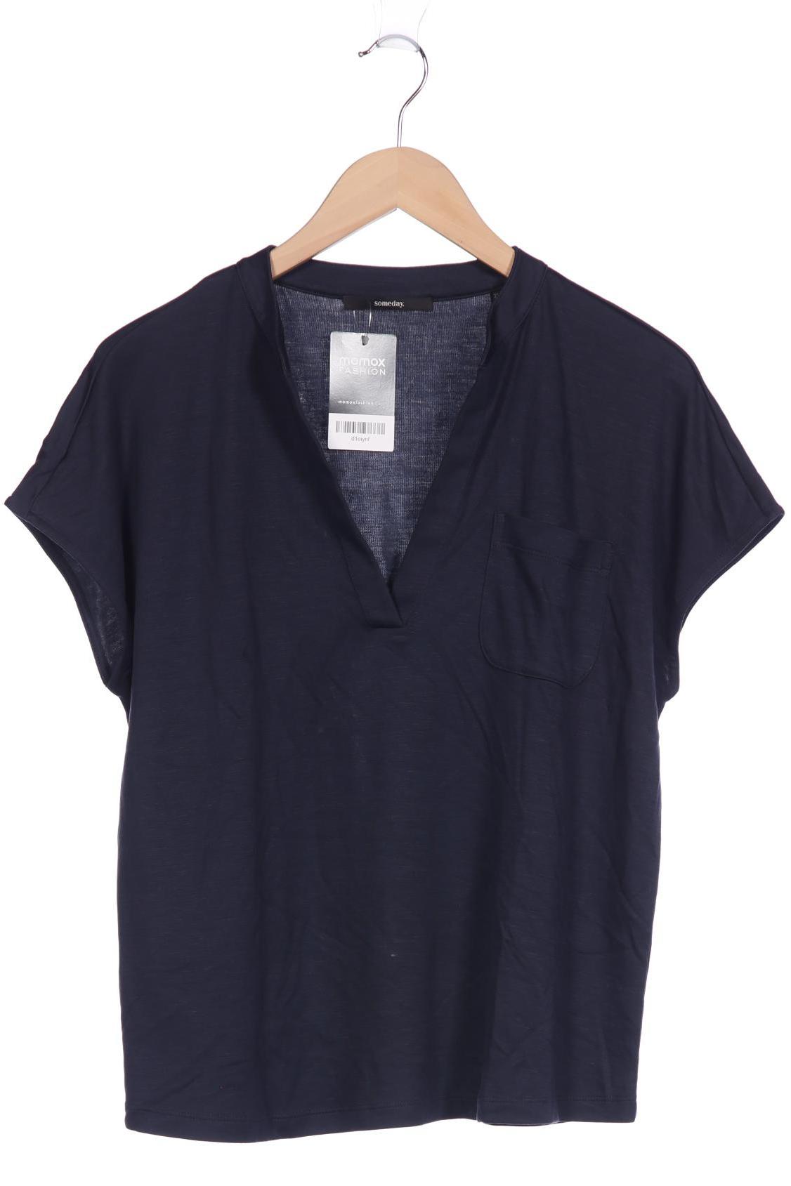 

someday. Damen T-Shirt, marineblau