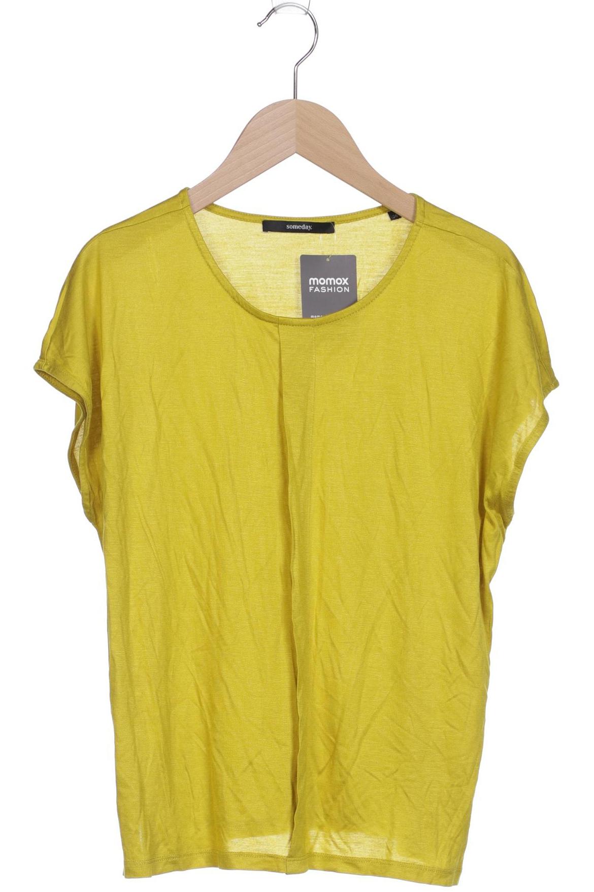 

someday. Damen T-Shirt, gelb, Gr. 36