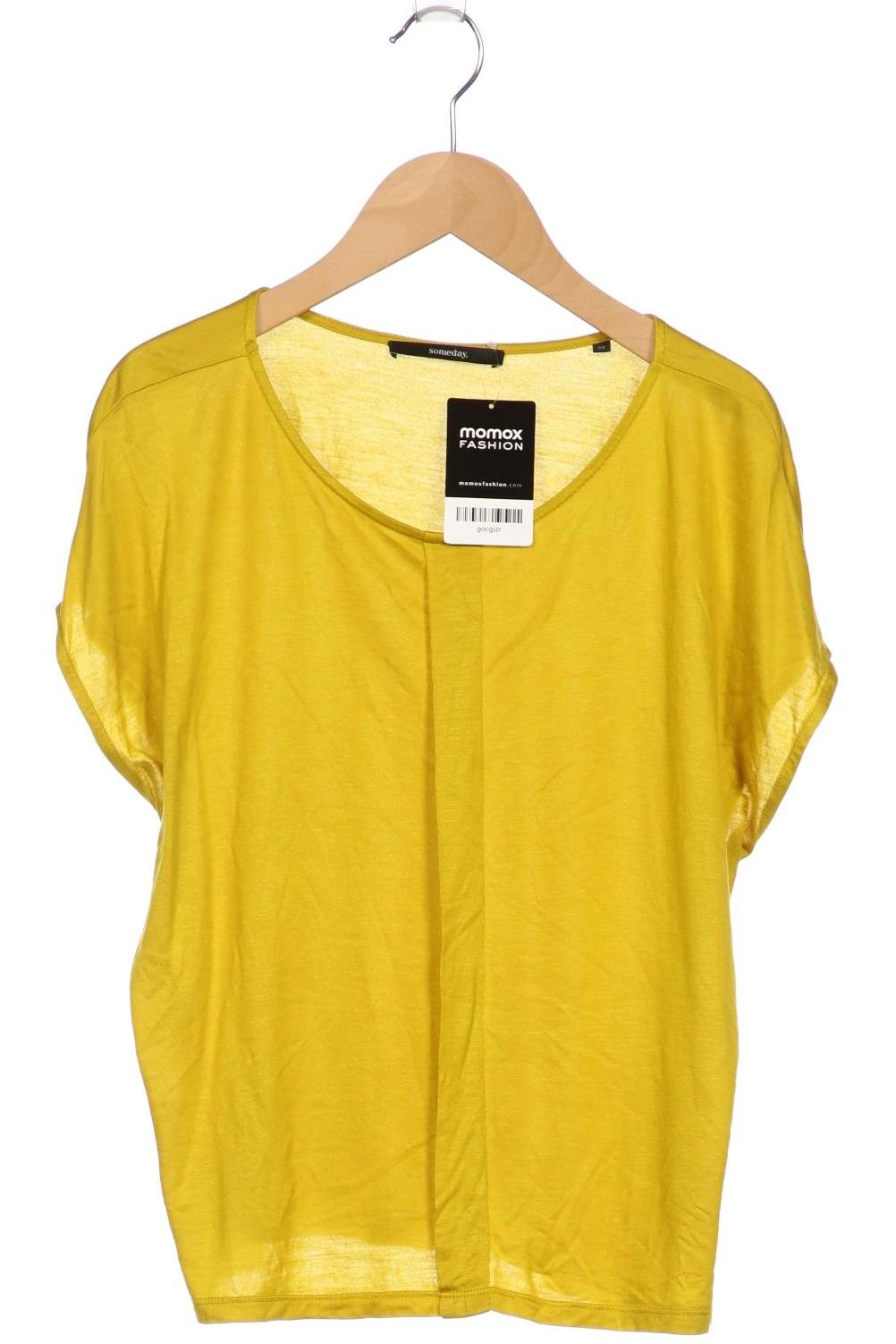 

someday. Damen T-Shirt, gelb, Gr. 38