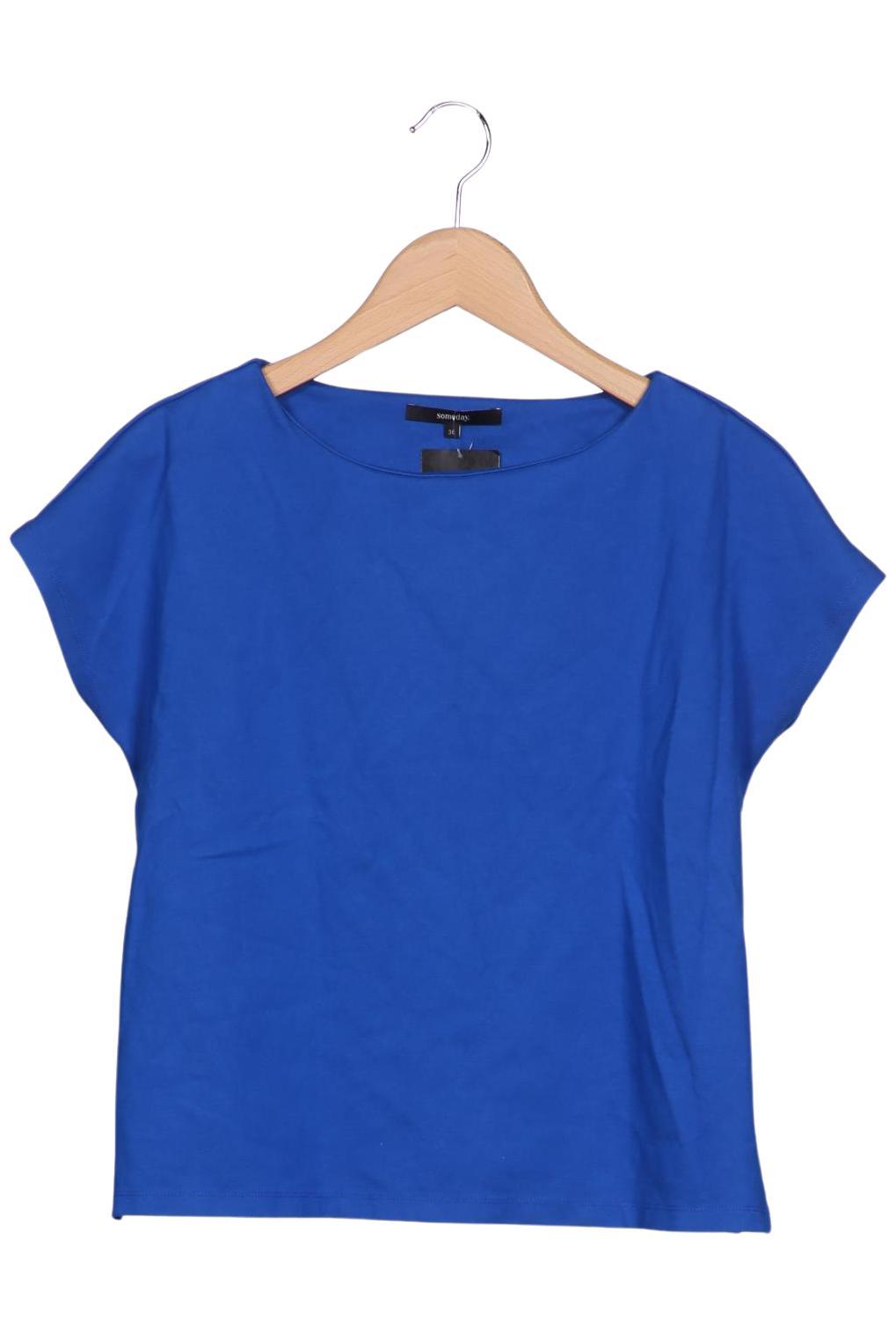 

someday. Damen T-Shirt, blau, Gr. 36