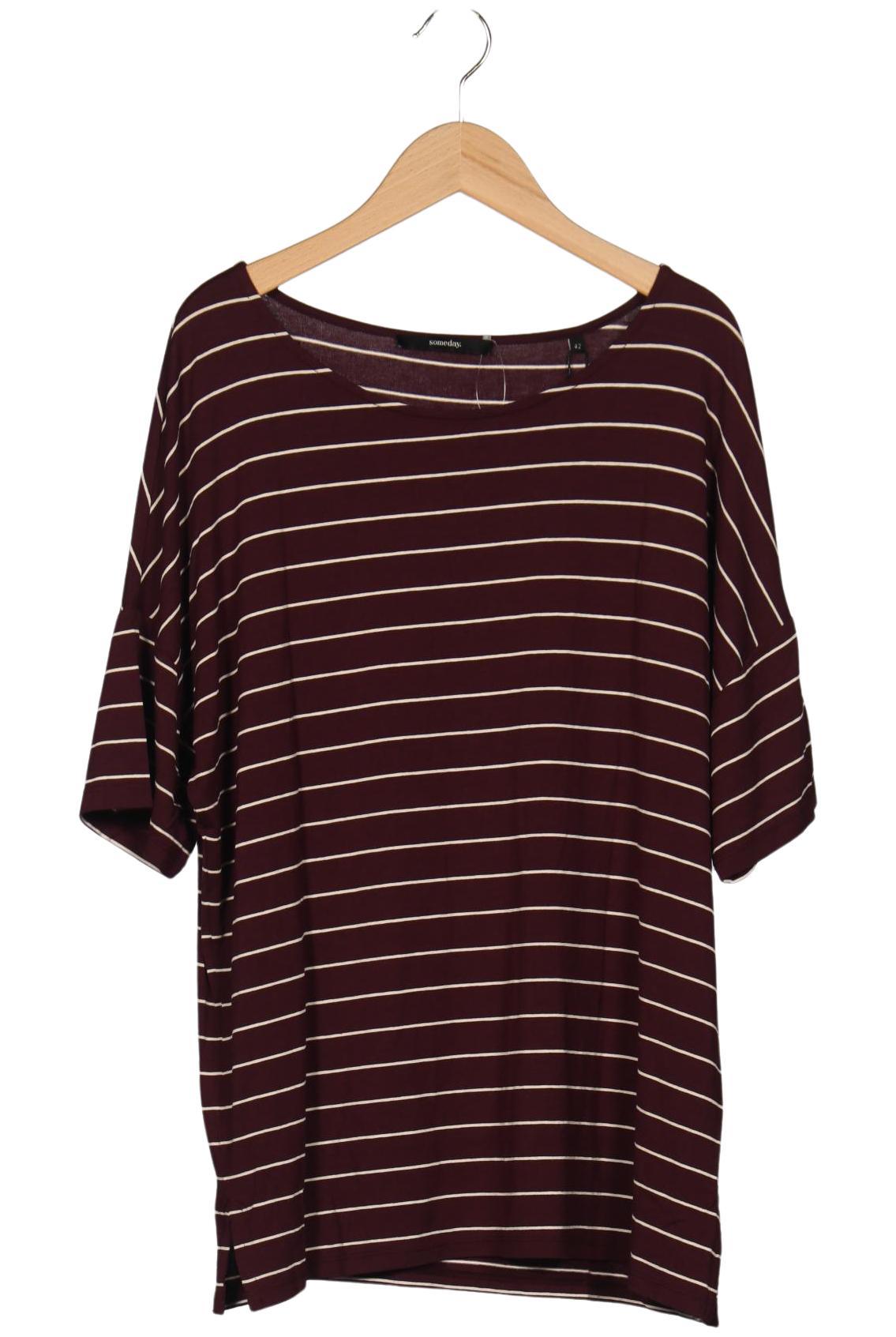 

someday. Damen T-Shirt, bordeaux, Gr. 42
