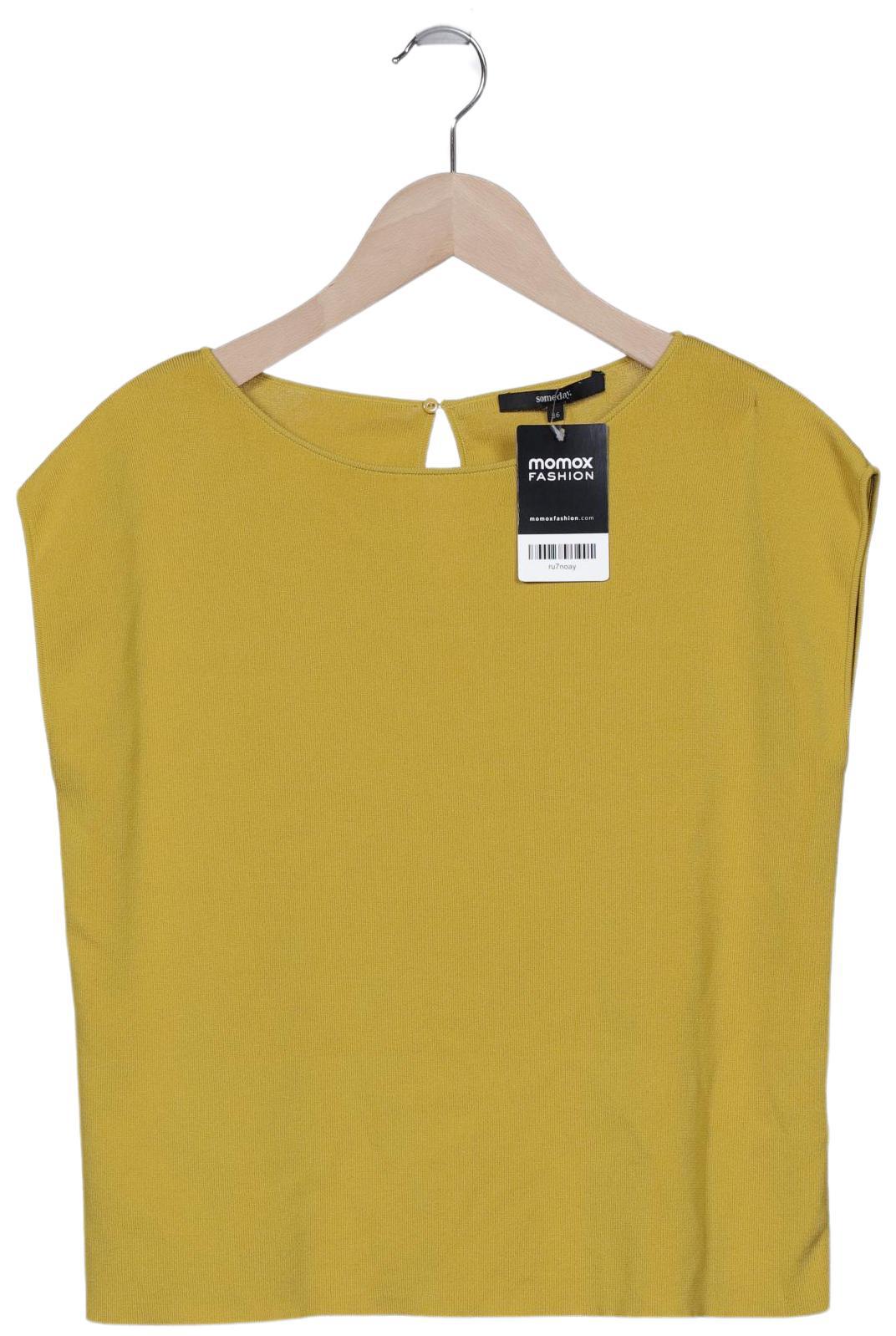 

someday. Damen T-Shirt, gelb, Gr. 36