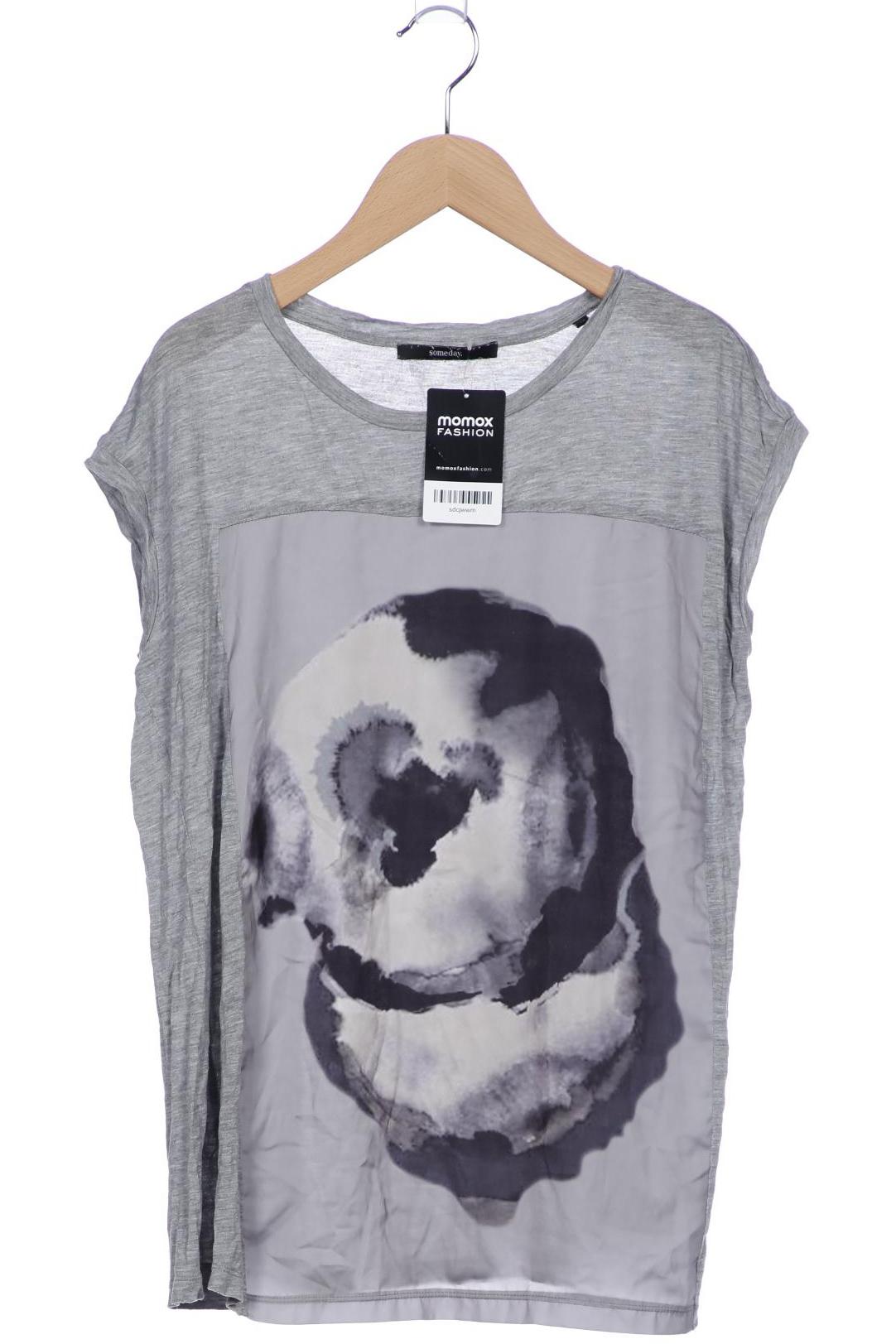 

someday. Damen T-Shirt, grau, Gr. 36