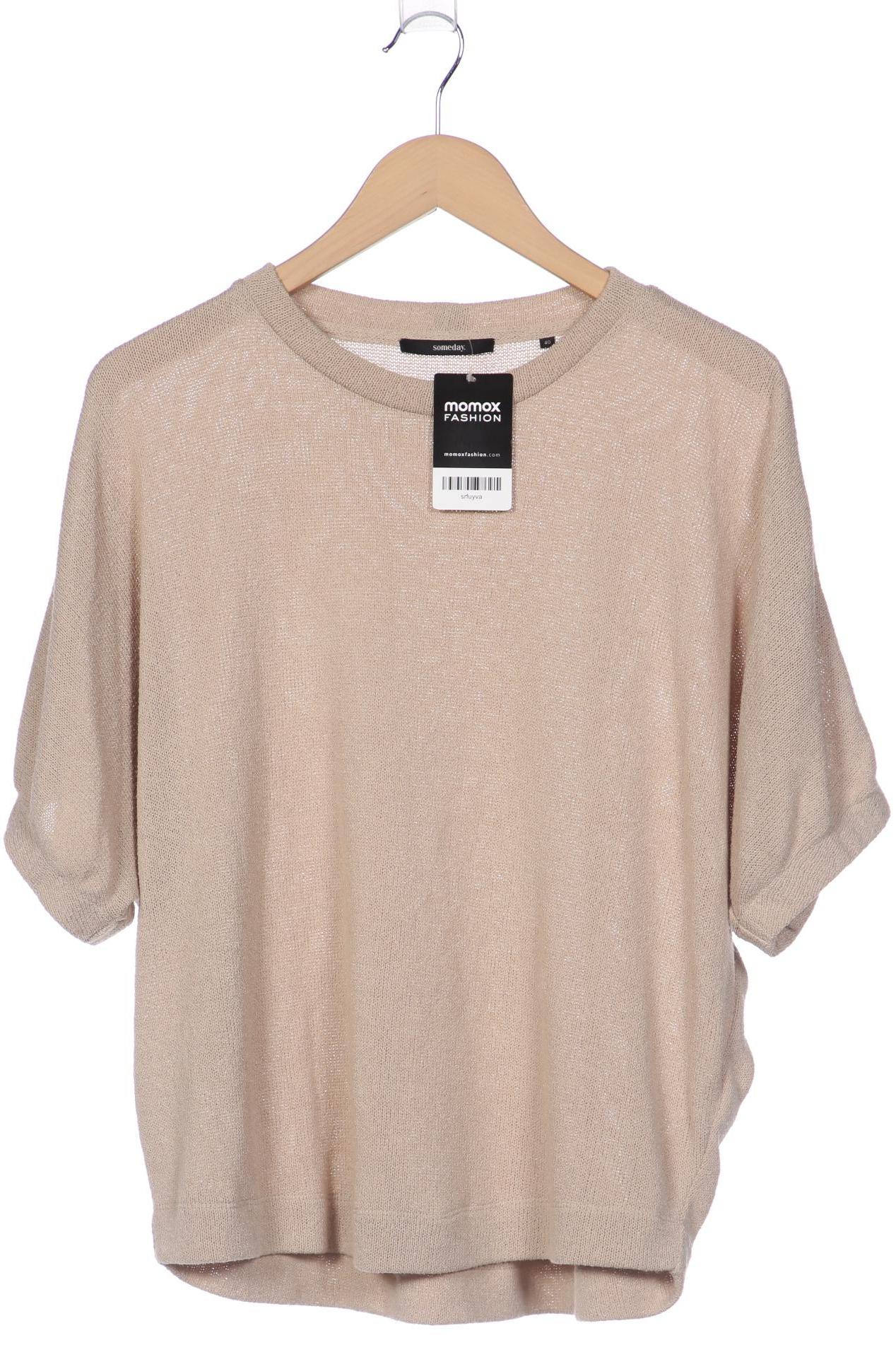 

someday. Damen T-Shirt, beige