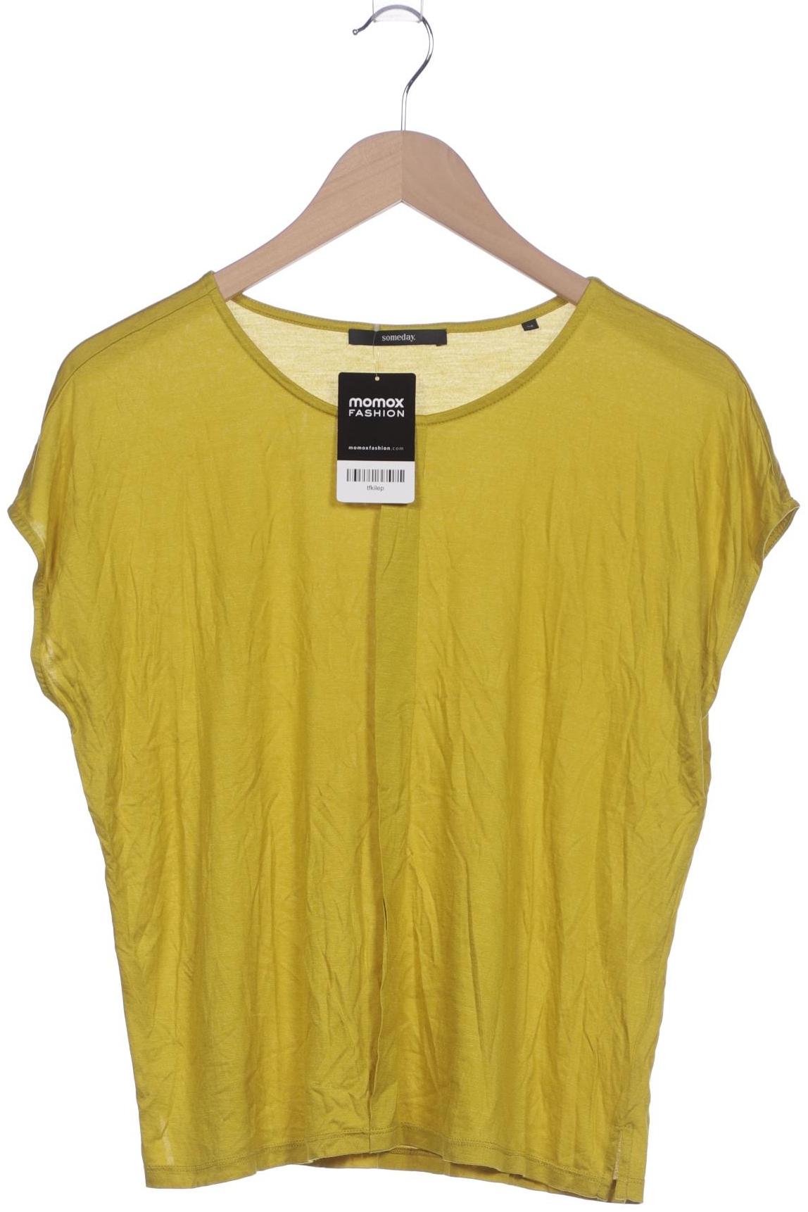 

someday. Damen T-Shirt, gelb, Gr. 38