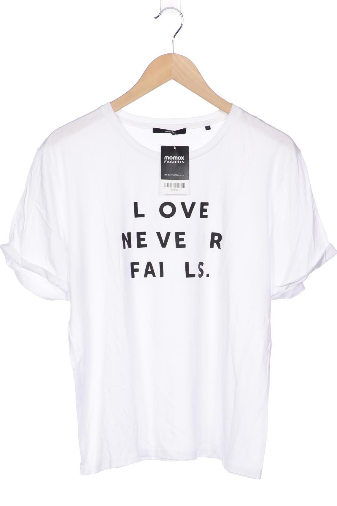 

someday. Damen T-Shirt, weiß, Gr. 40