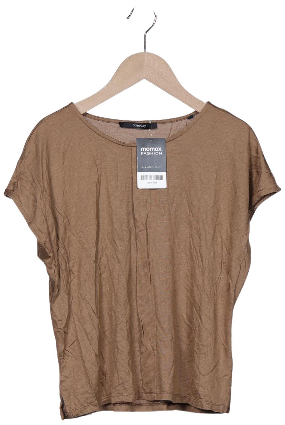 

someday. Damen T-Shirt, braun, Gr. 36