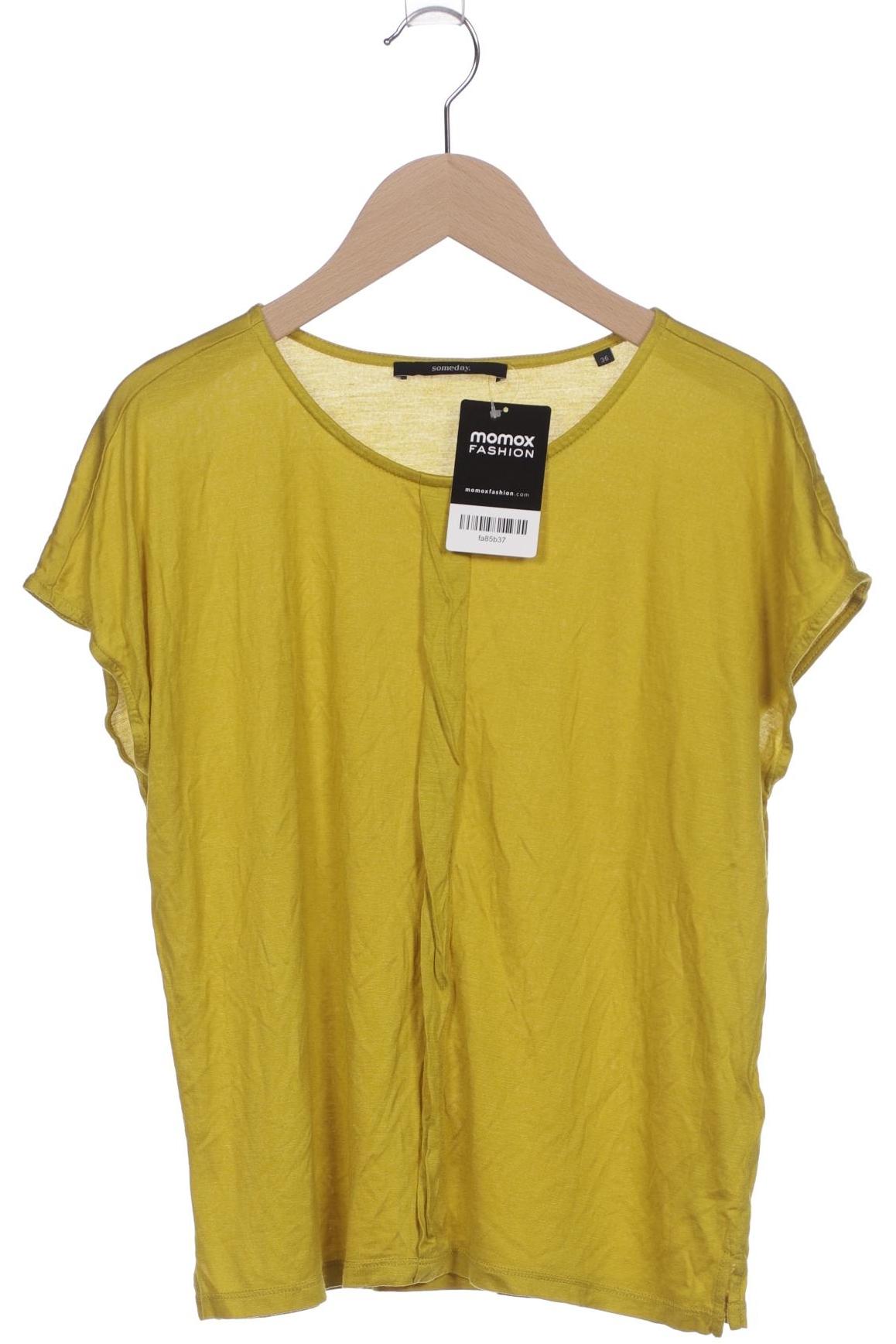 

someday. Damen T-Shirt, gelb, Gr. 36