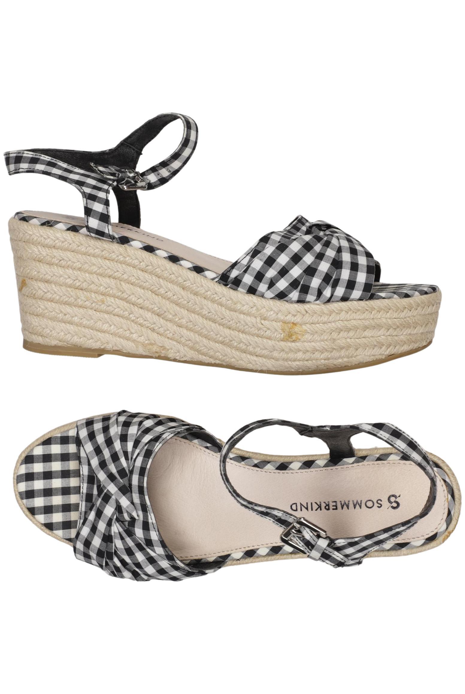 

Sommerkind Damen Sandale, schwarz, Gr. 38