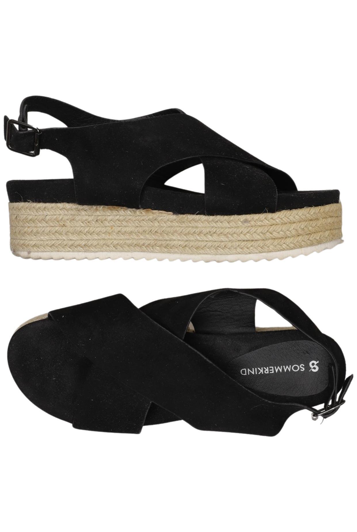 

Sommerkind Damen Sandale, schwarz, Gr. 40