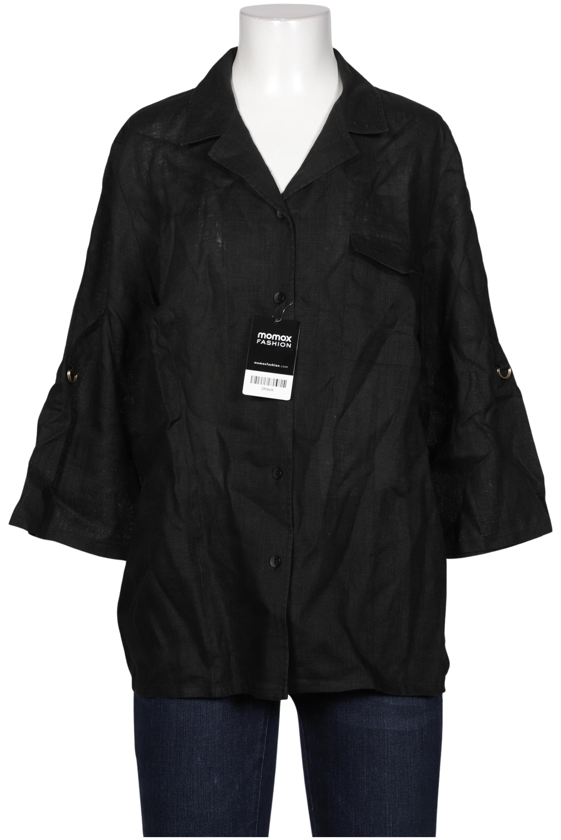 

Sommermann Damen Bluse, schwarz, Gr. 46