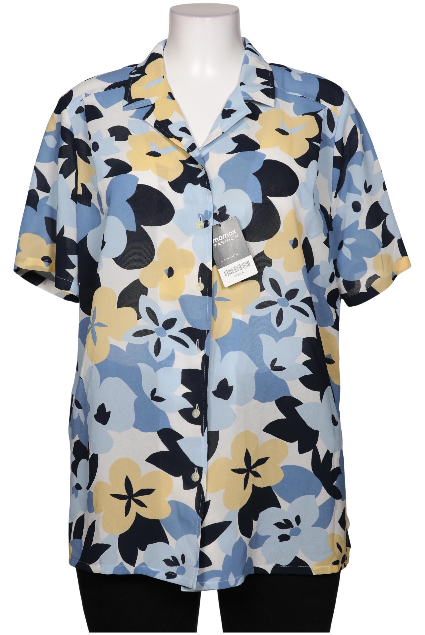 

Sommermann Damen Bluse, blau, Gr. 46