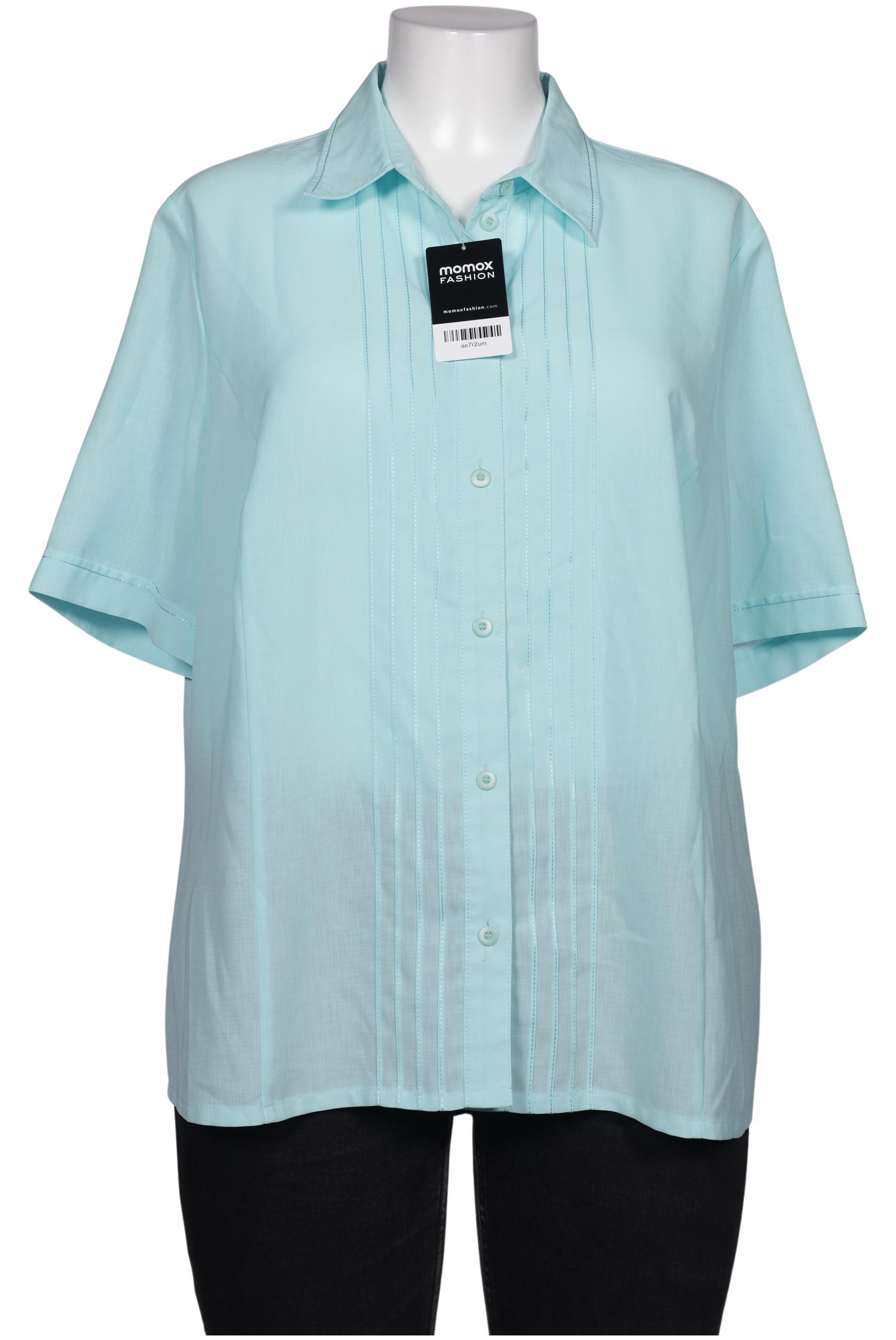 

Sommermann Damen Bluse, türkis, Gr. 48