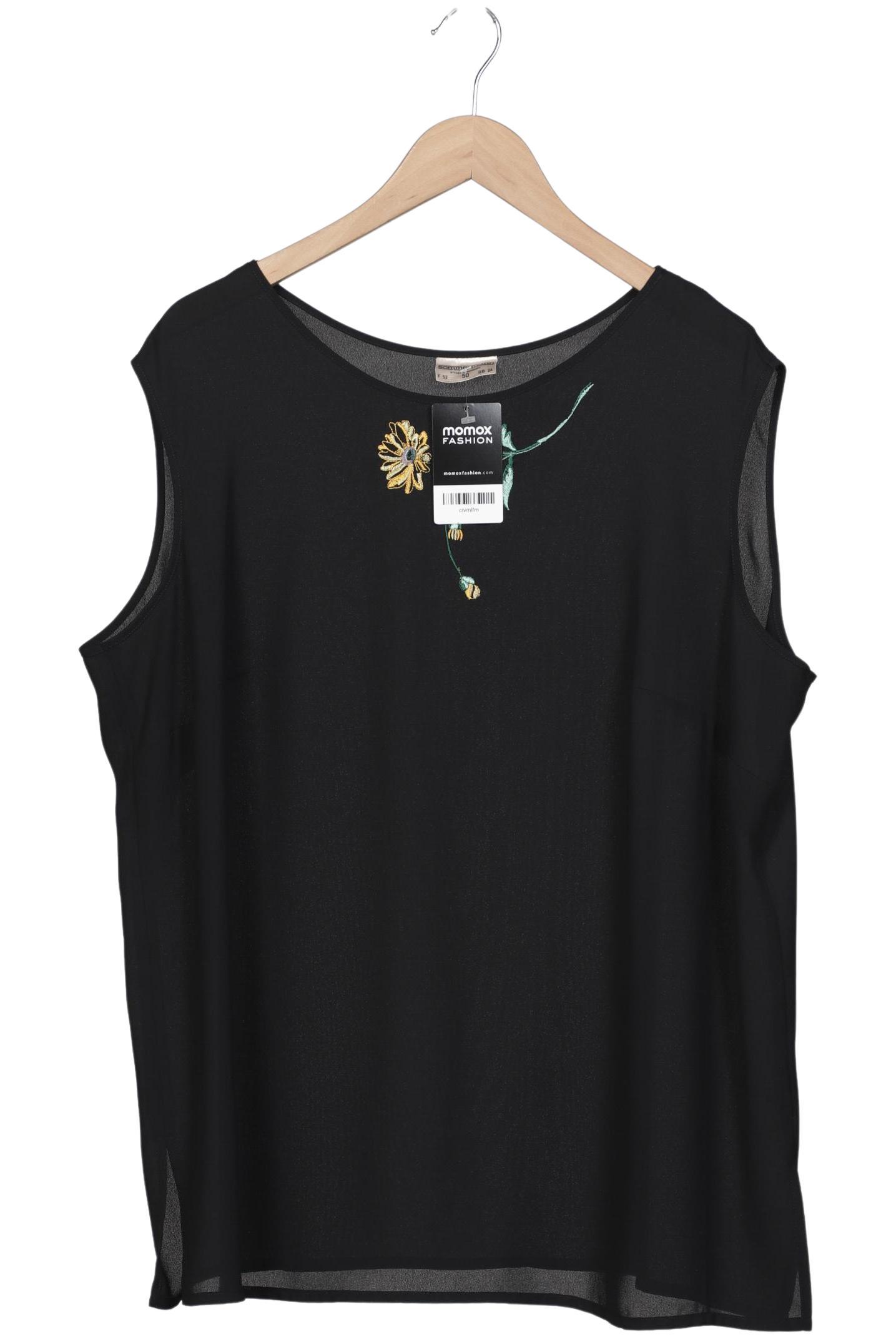 

Sommermann Damen Bluse, schwarz, Gr. 50