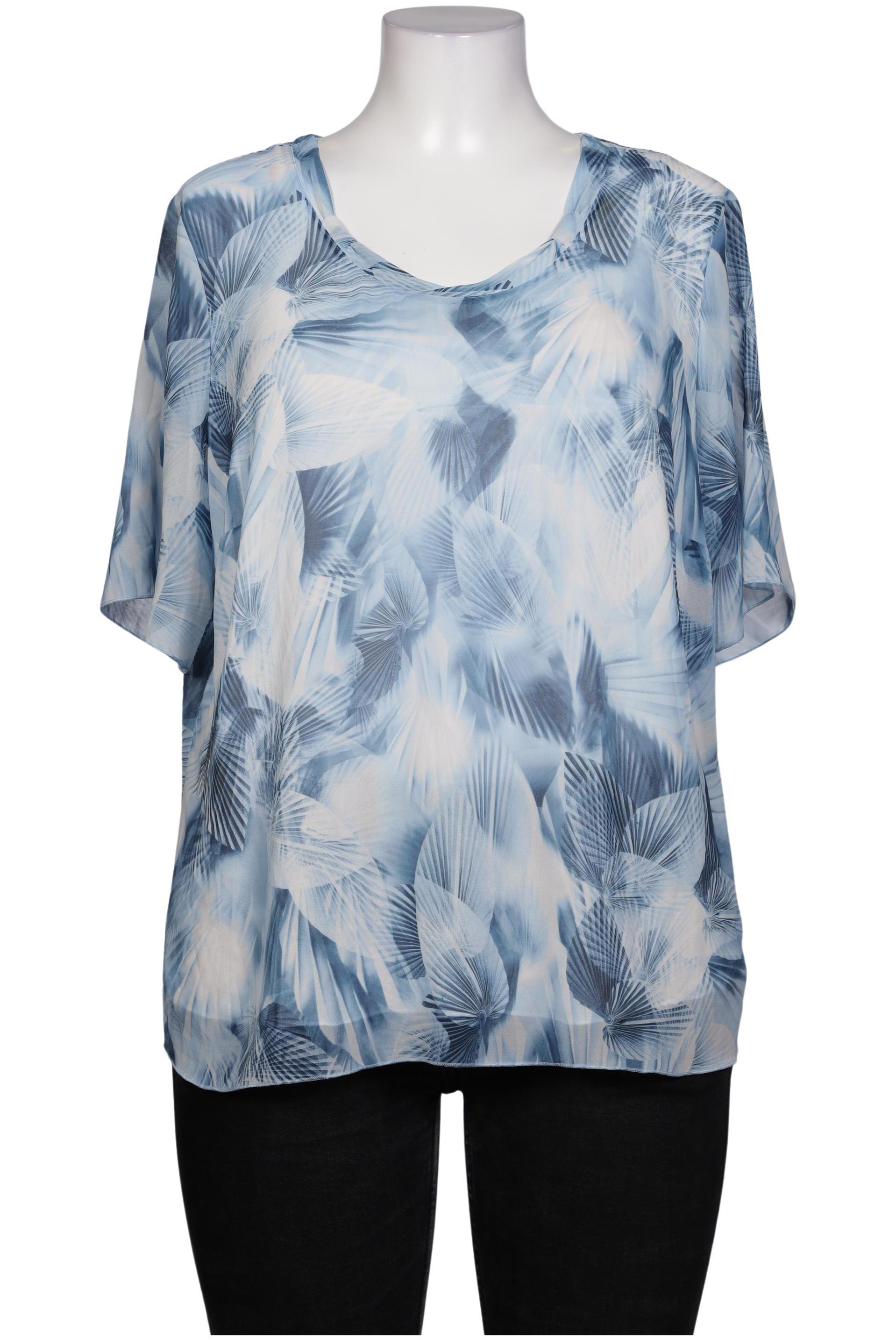 

Sommermann Damen Bluse, hellblau, Gr. 46