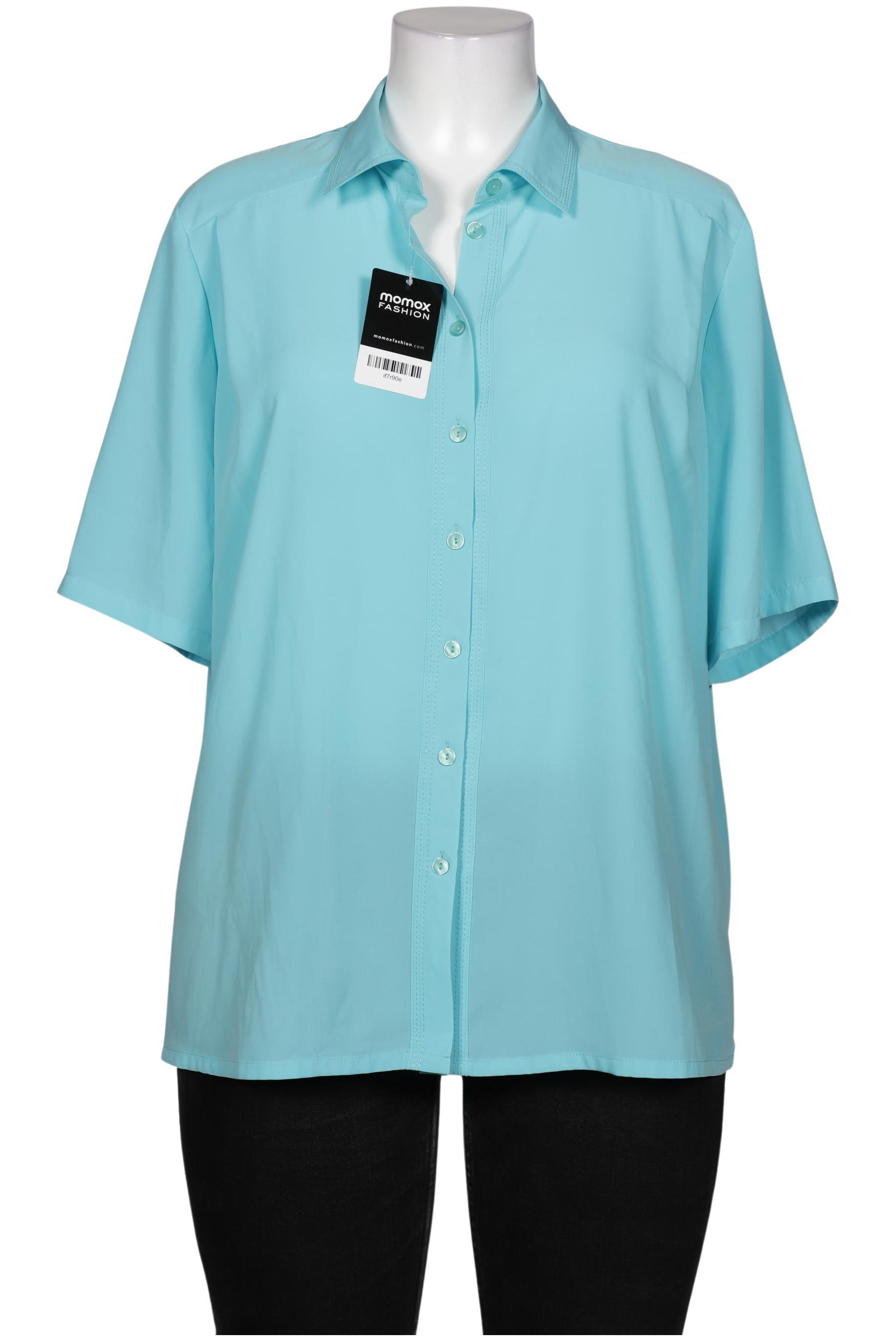 

Sommermann Damen Bluse, hellblau, Gr. 48