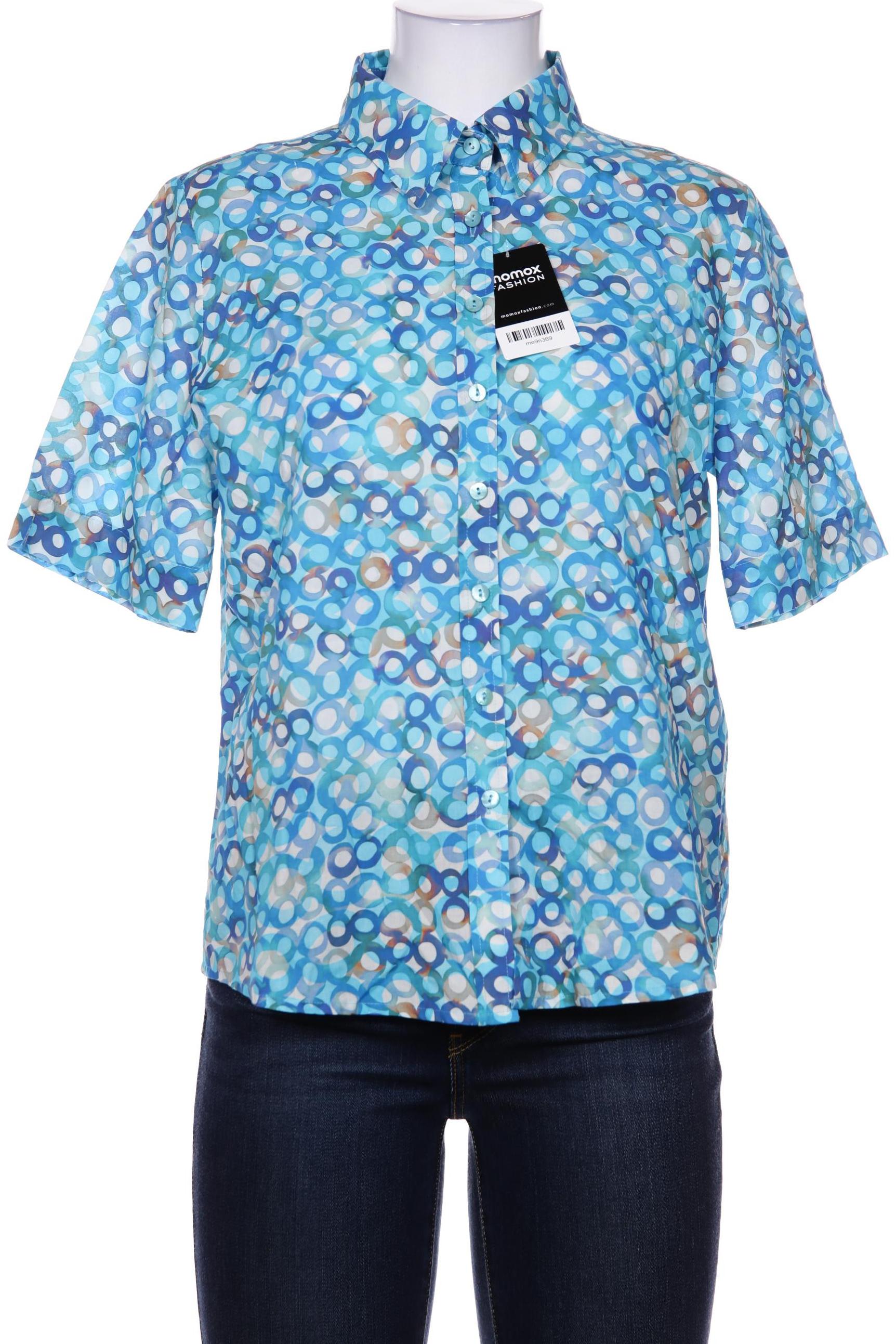 

Sommermann Damen Bluse, blau, Gr. 42