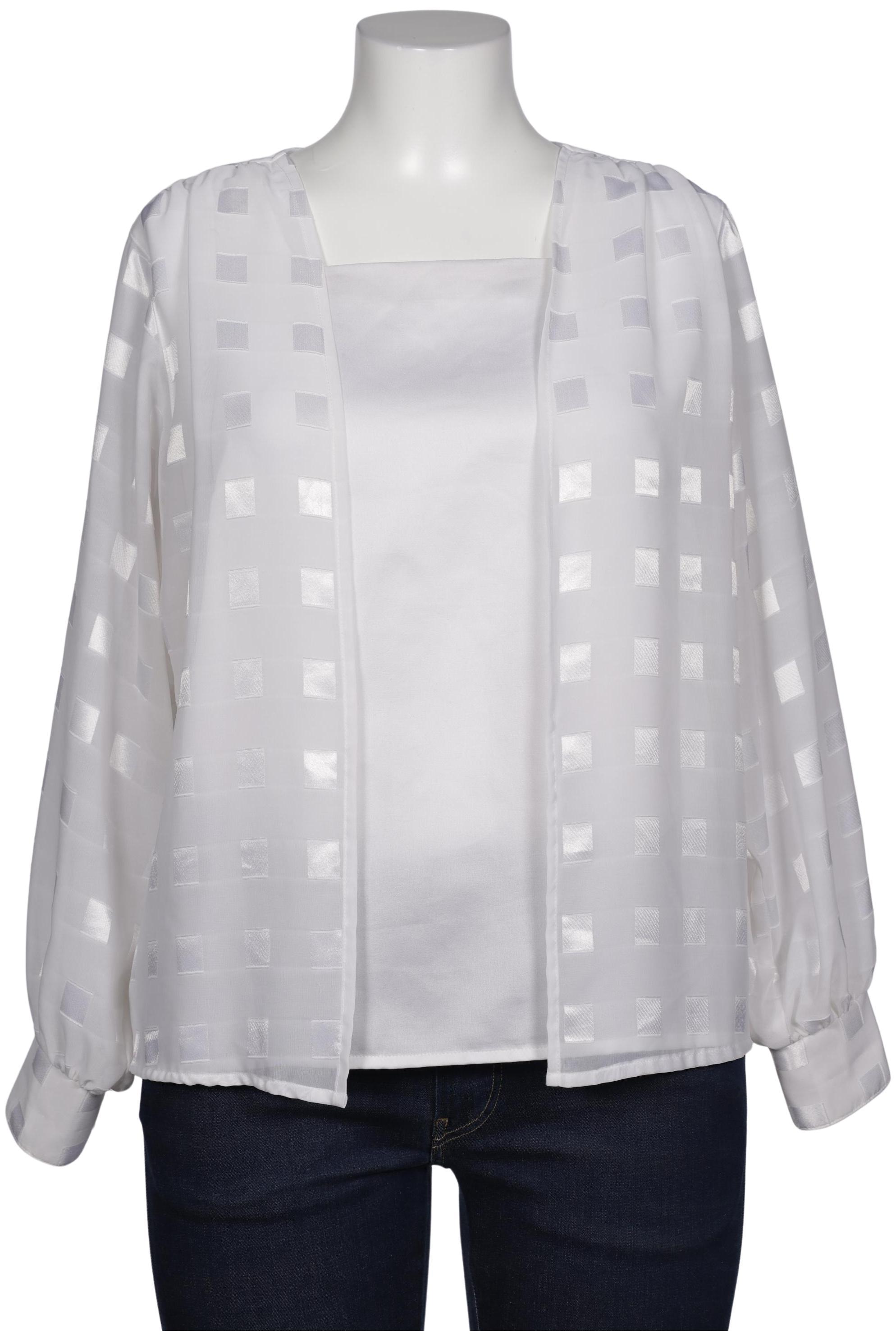 

Sommermann Damen Bluse, weiß, Gr. 44