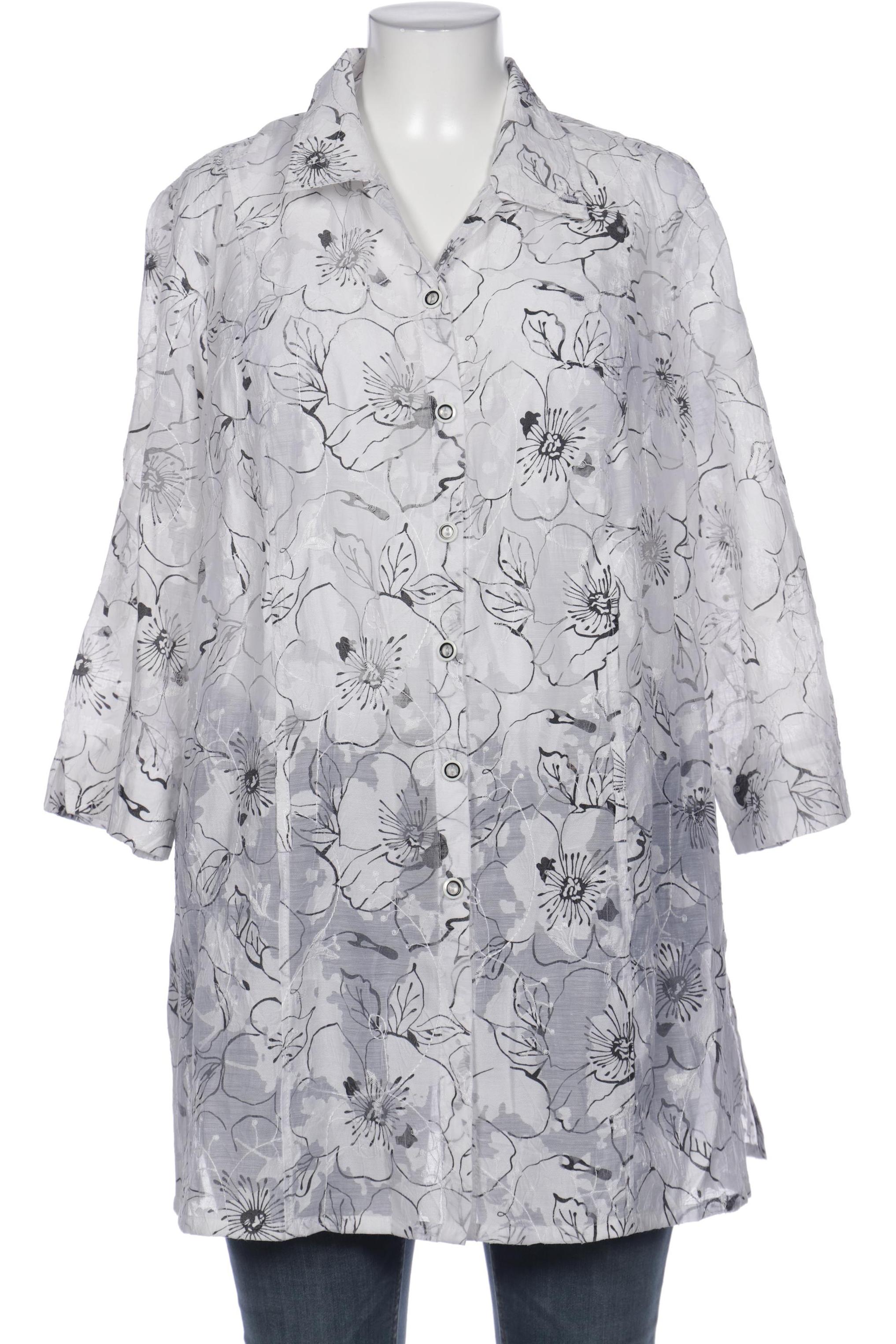 

Sommermann Damen Bluse, weiß, Gr. 50