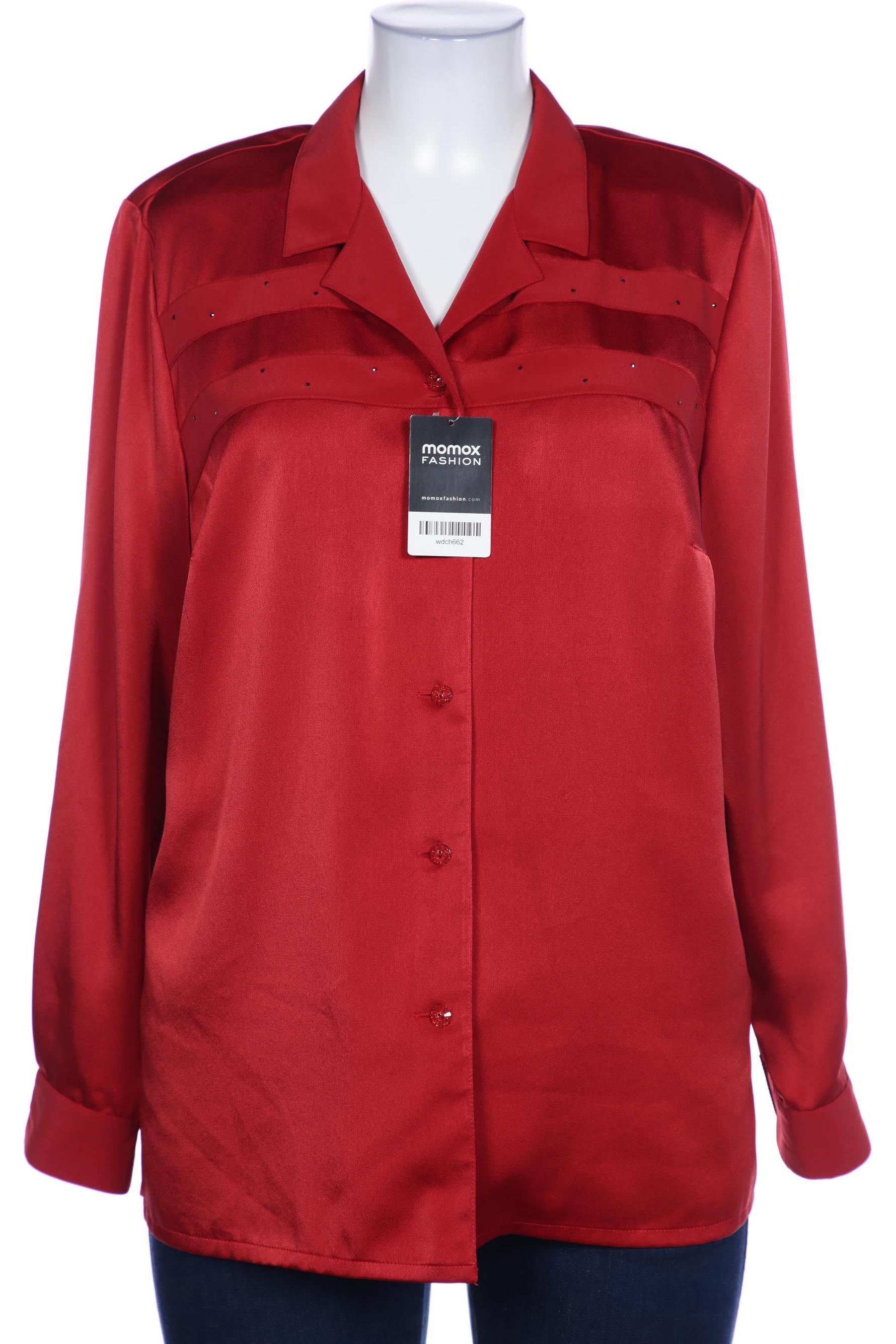 

Sommermann Damen Bluse, rot, Gr. 46
