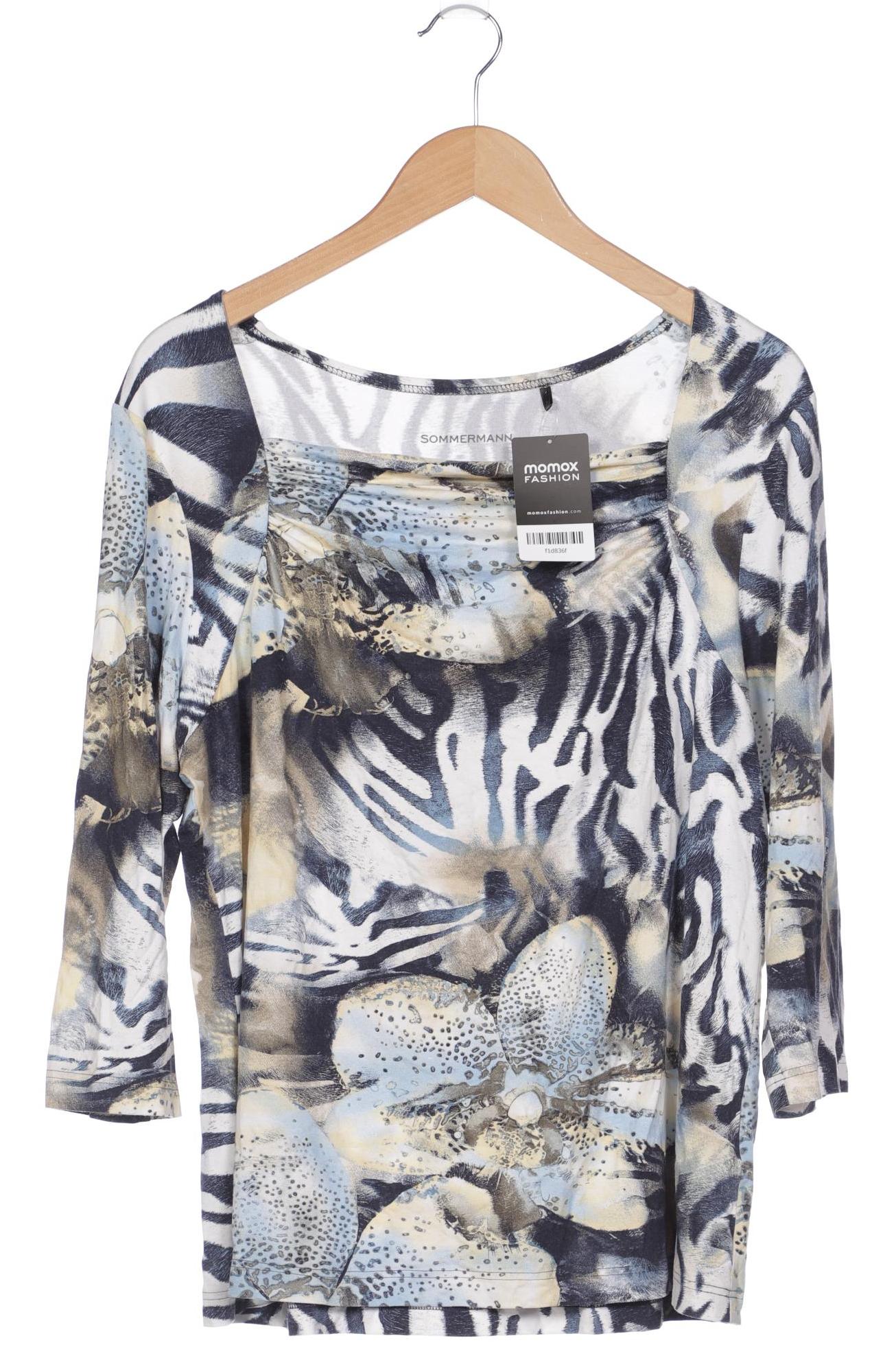 

Sommermann Damen Langarmshirt, blau, Gr. 46